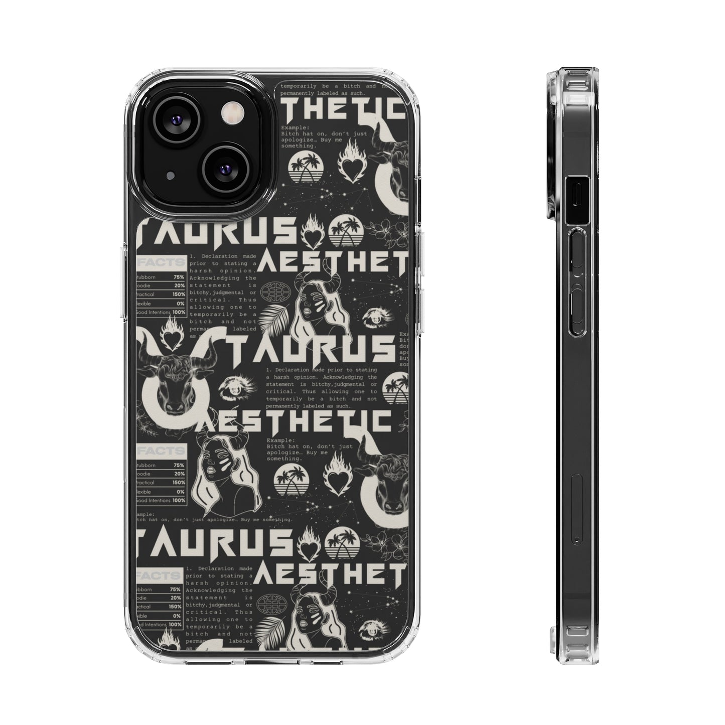 Taurus Clear Phone Case