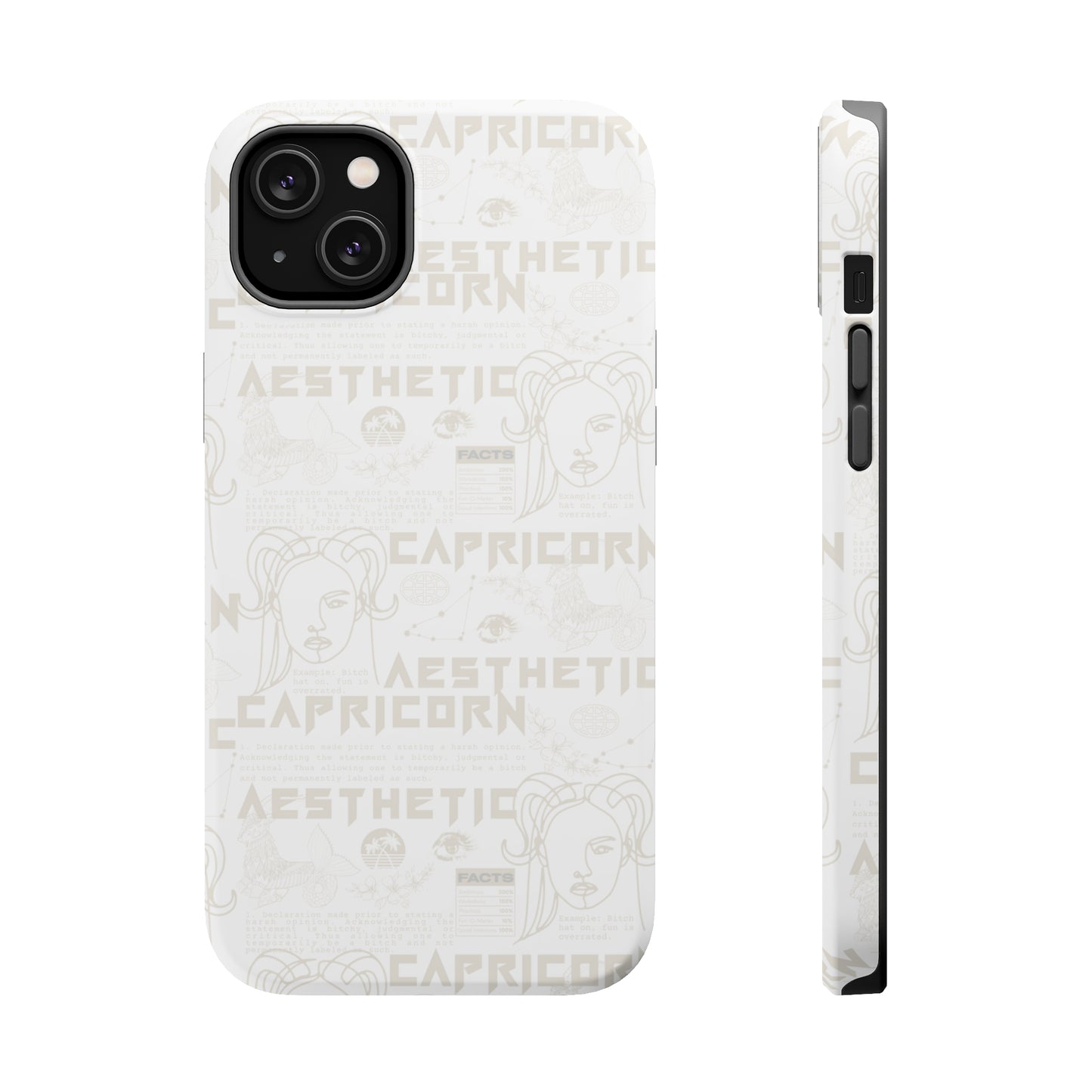 Capricorn Whiteout Phone Case