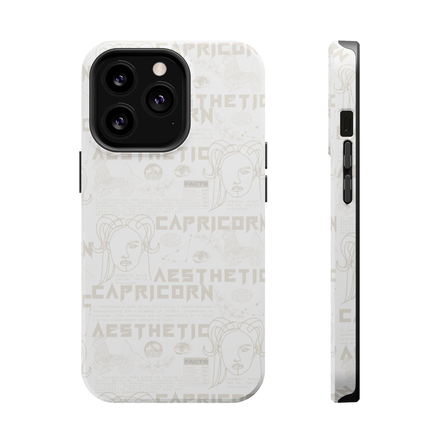 Capricorn Whiteout Phone Case