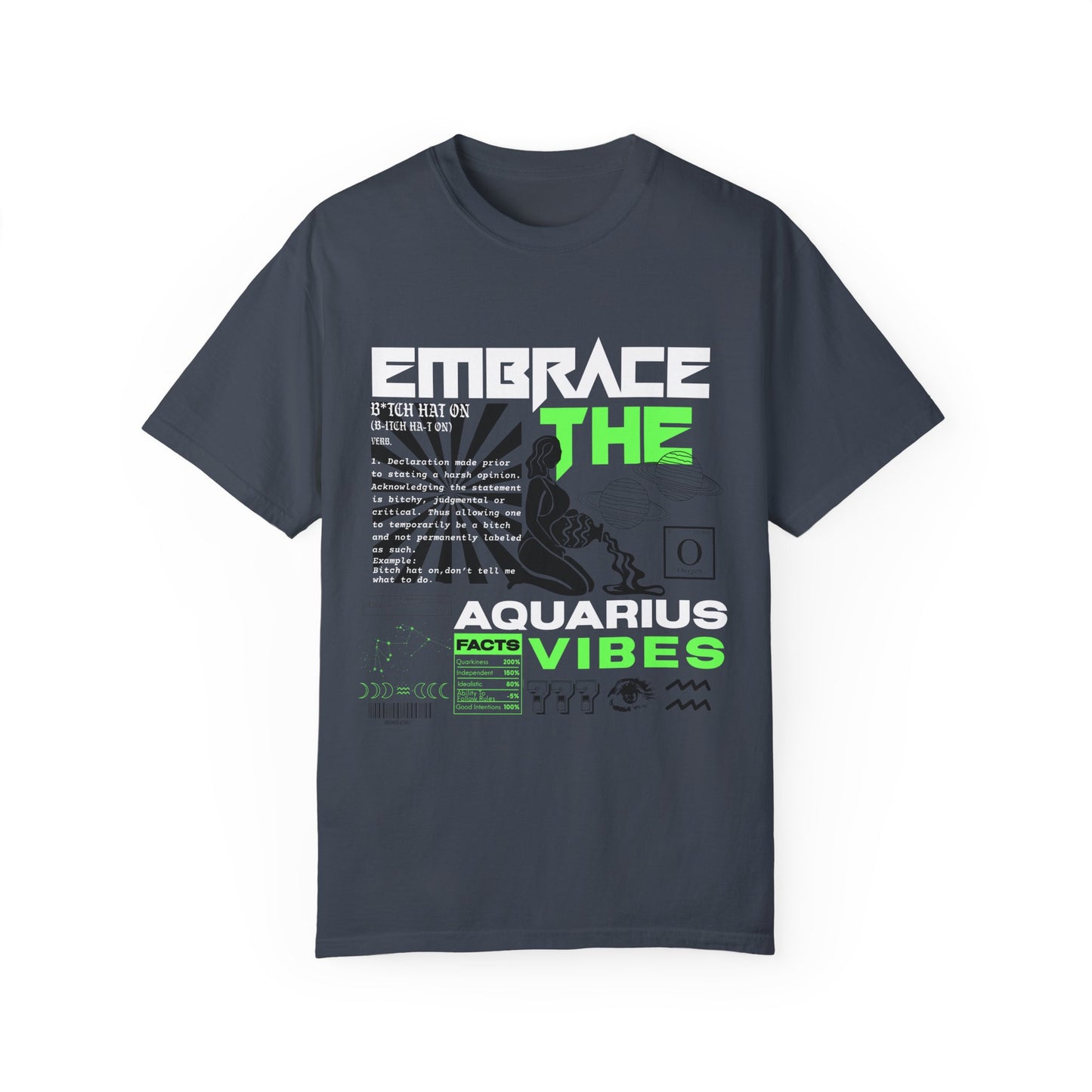 Aquarius Lime Tee
