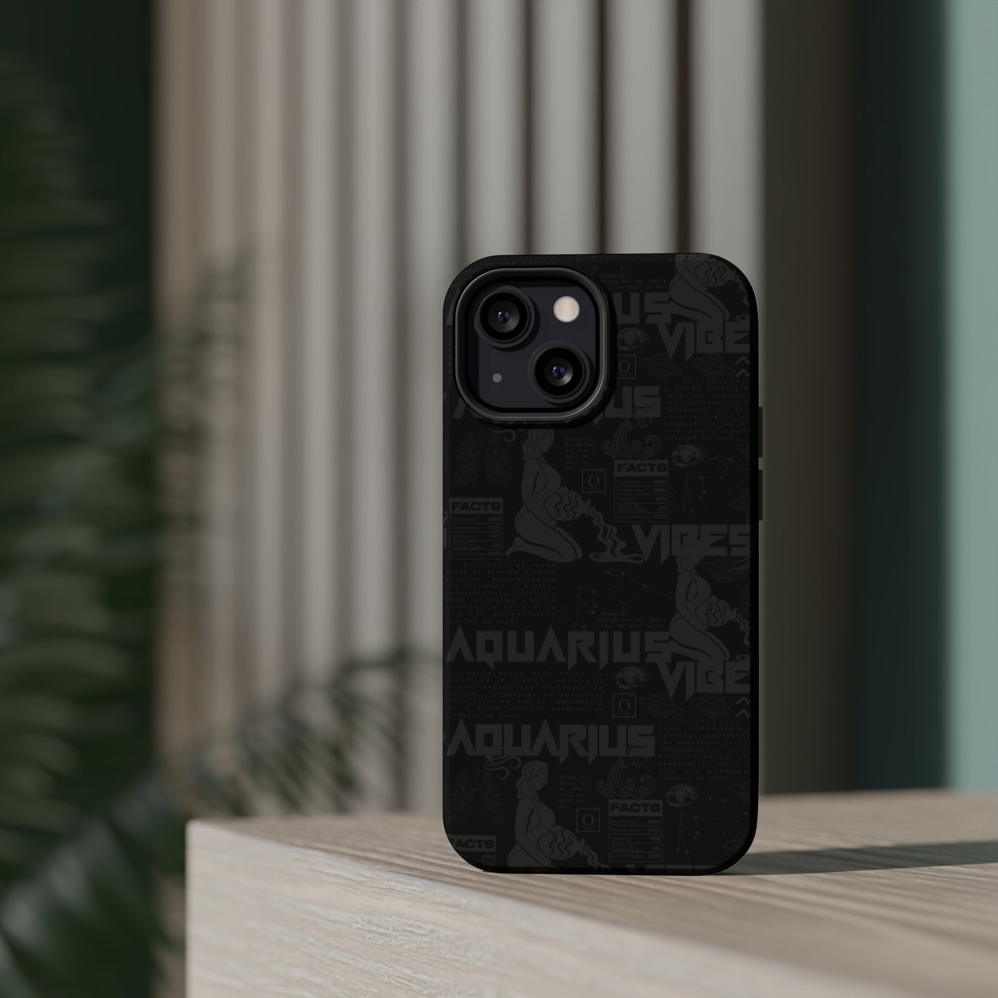 Aquarius Blackout Phone Case