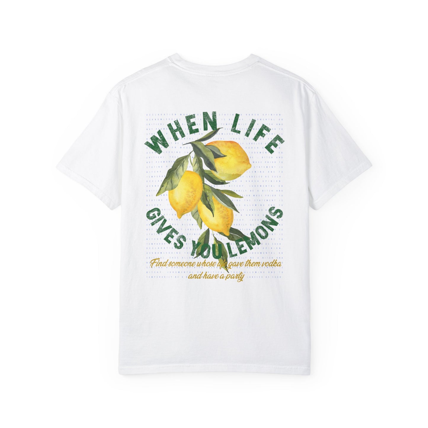 When Life Gives you Lemons