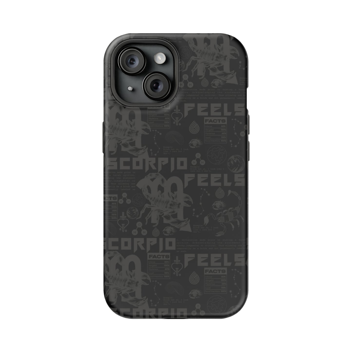 Scorpio Blackout Phone Case