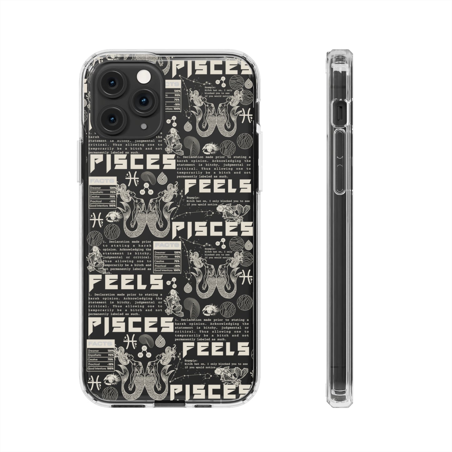 Pieces Clear Phone Case
