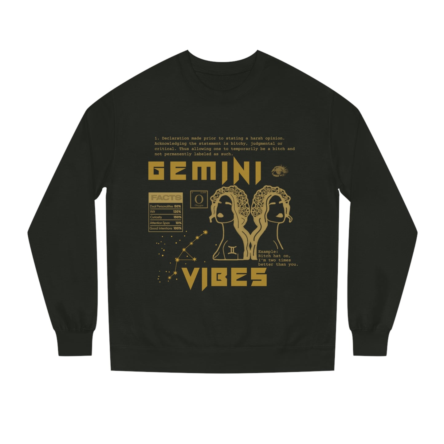 Gemini Golden Crewneck