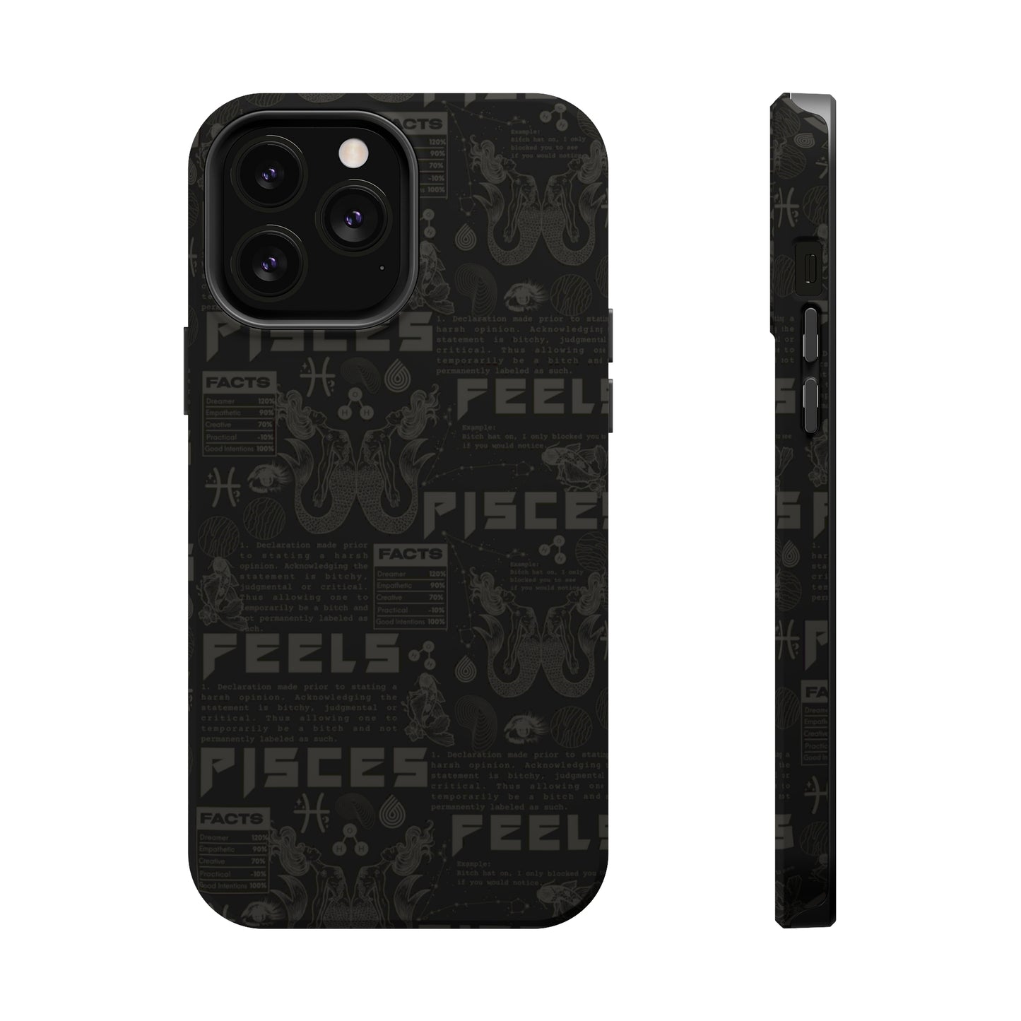 Pisces Blackout Phone Case