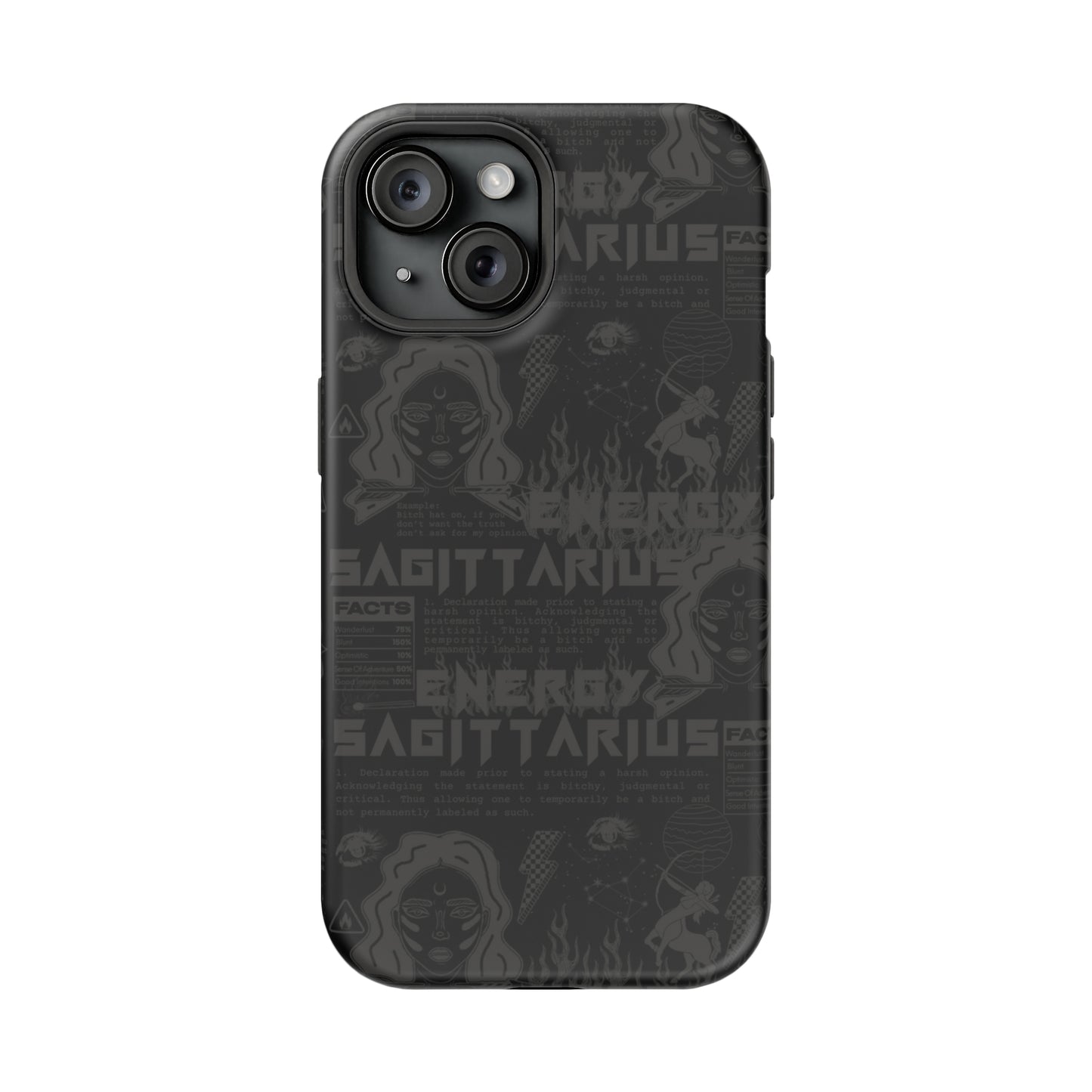 Sagittarius Blackout Phone Case
