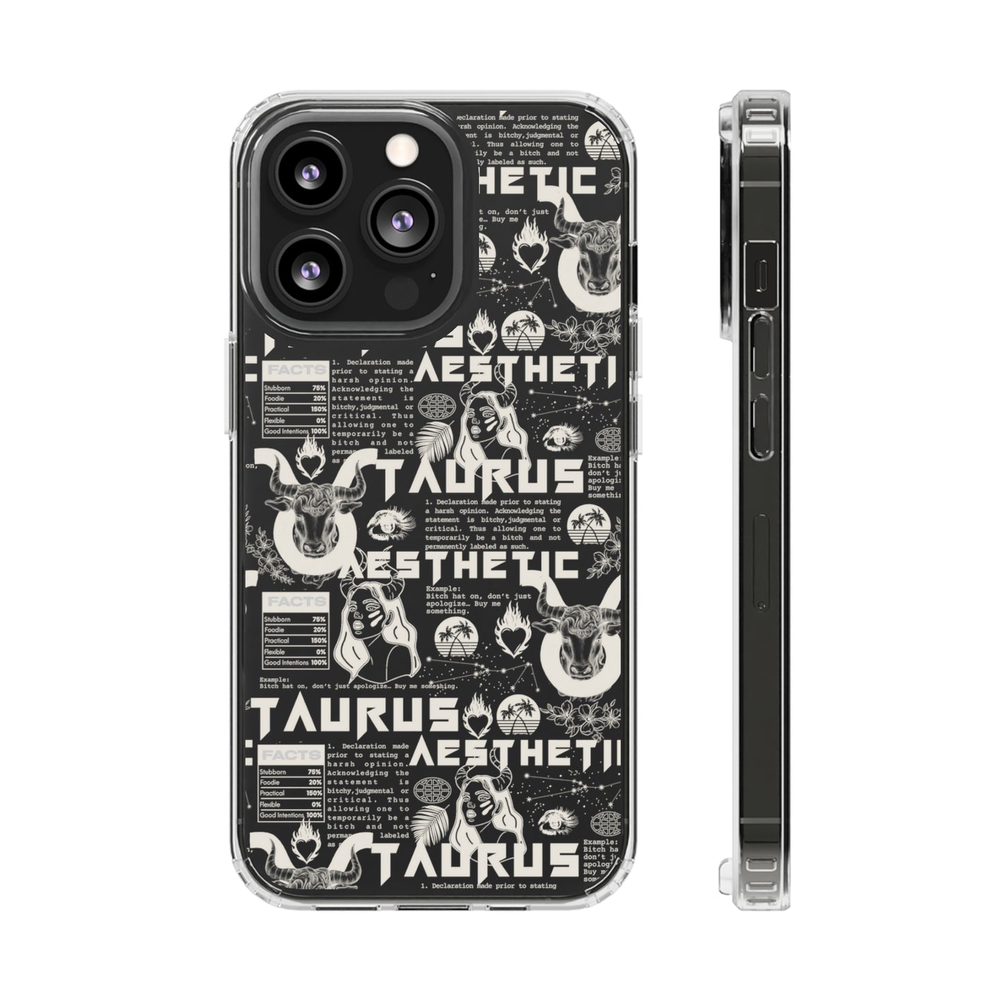Taurus Clear Phone Case