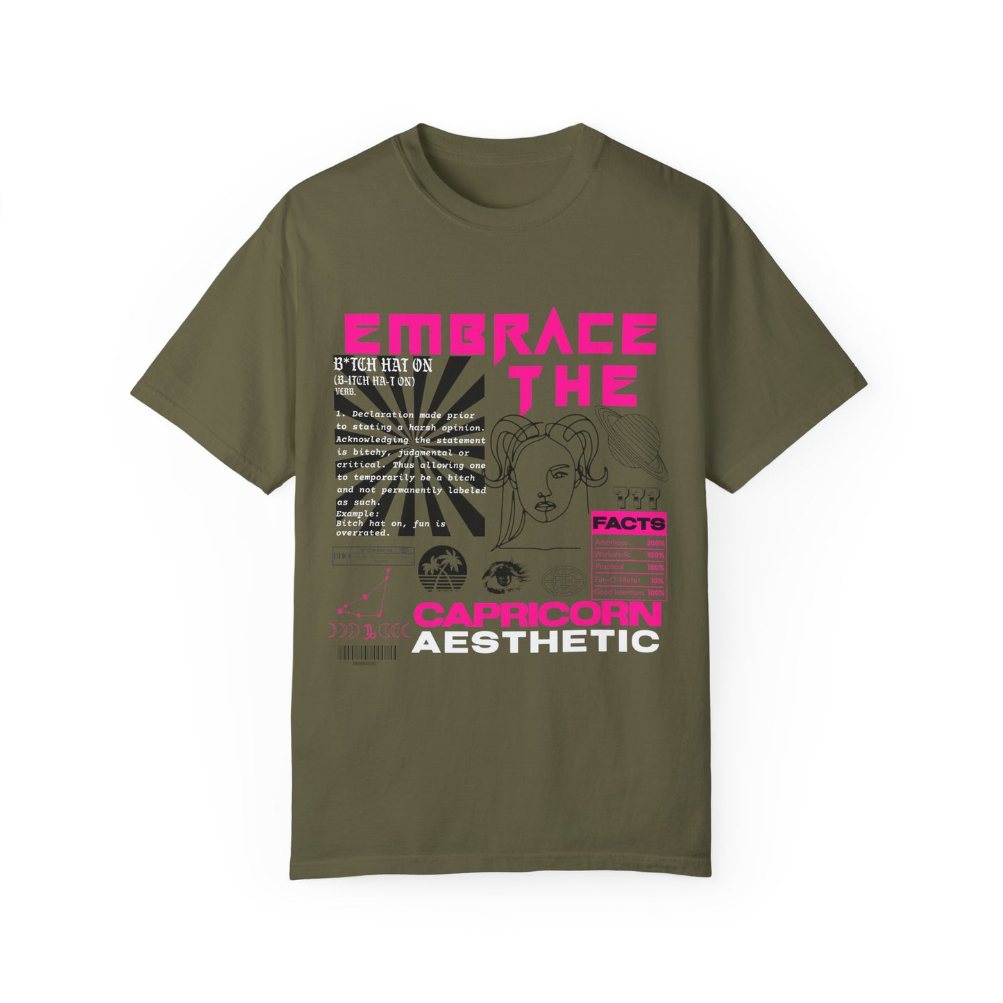 Capricorn Pink Tee