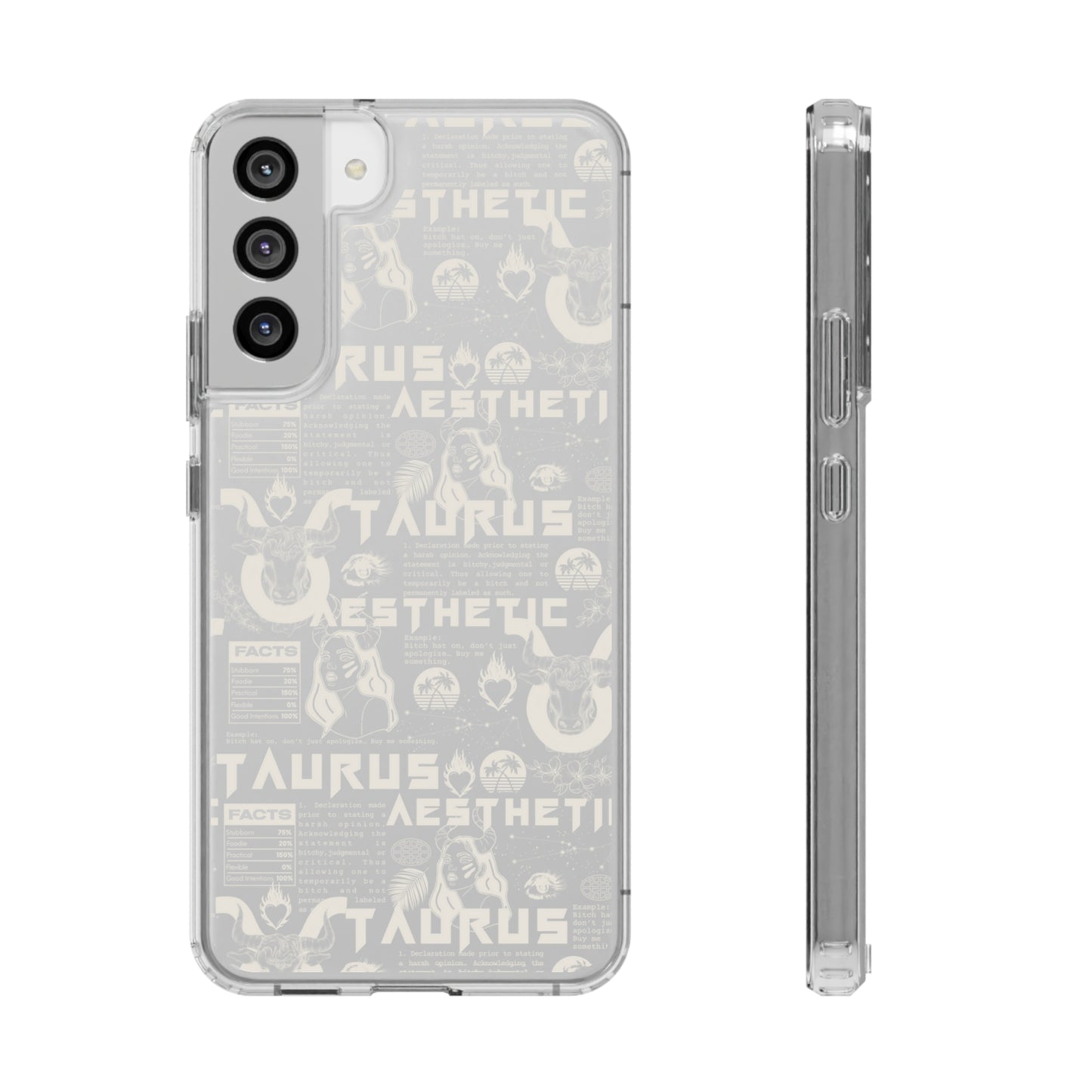 Taurus Clear Phone Case