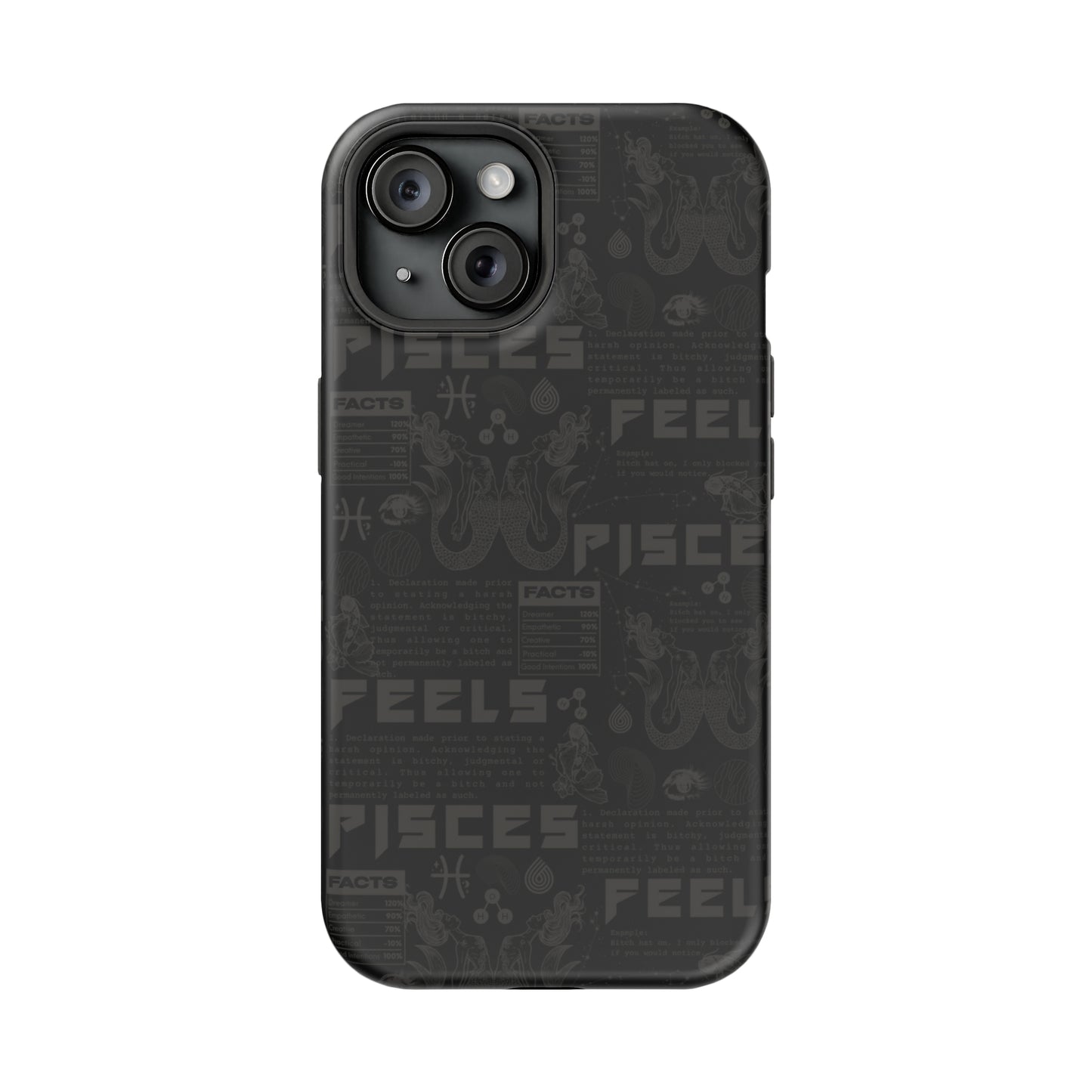 Pisces Blackout Phone Case