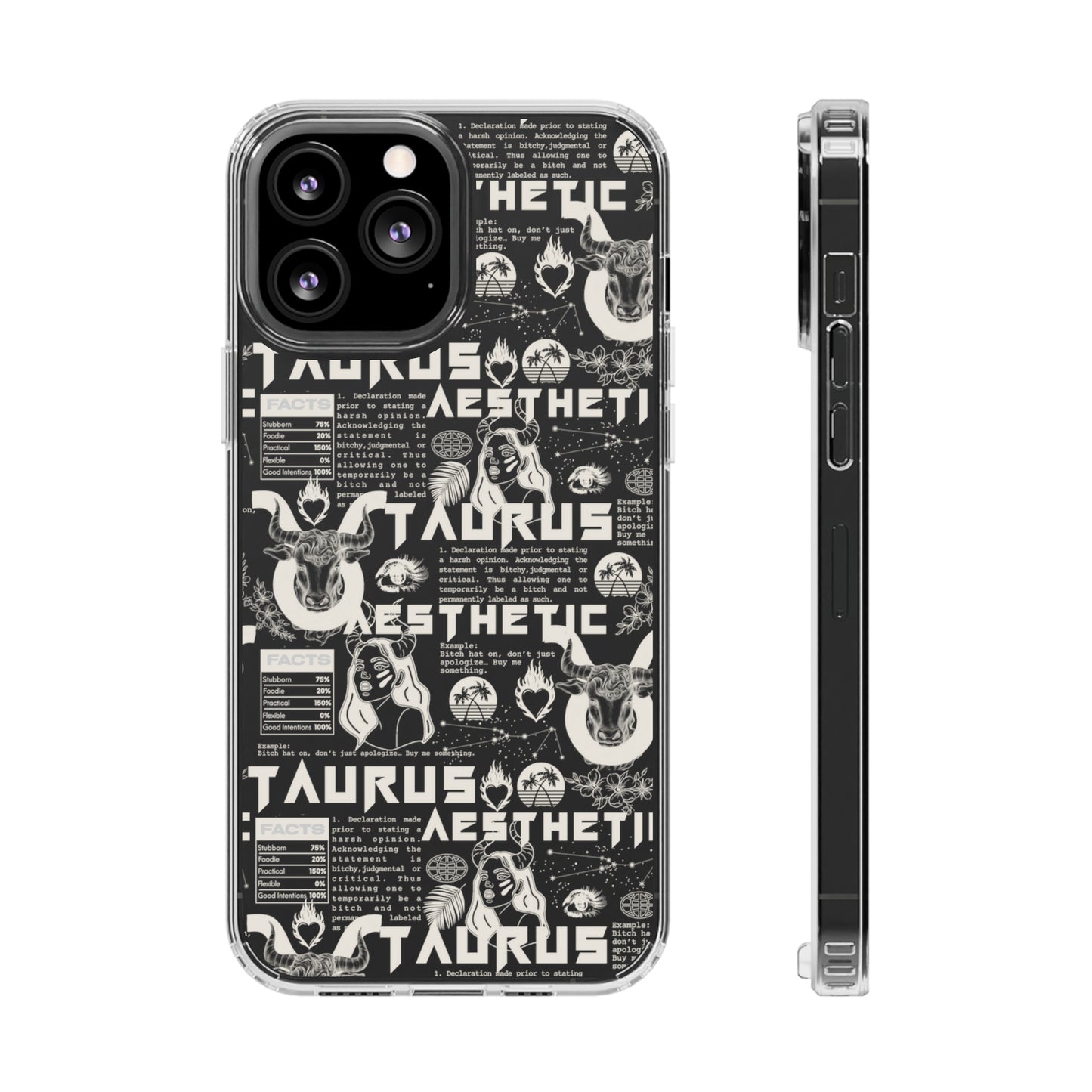 Taurus Clear Phone Case