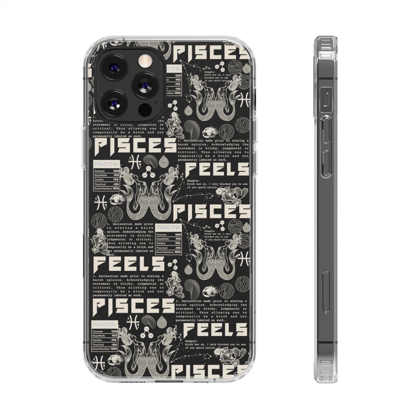 Pieces Clear Phone Case