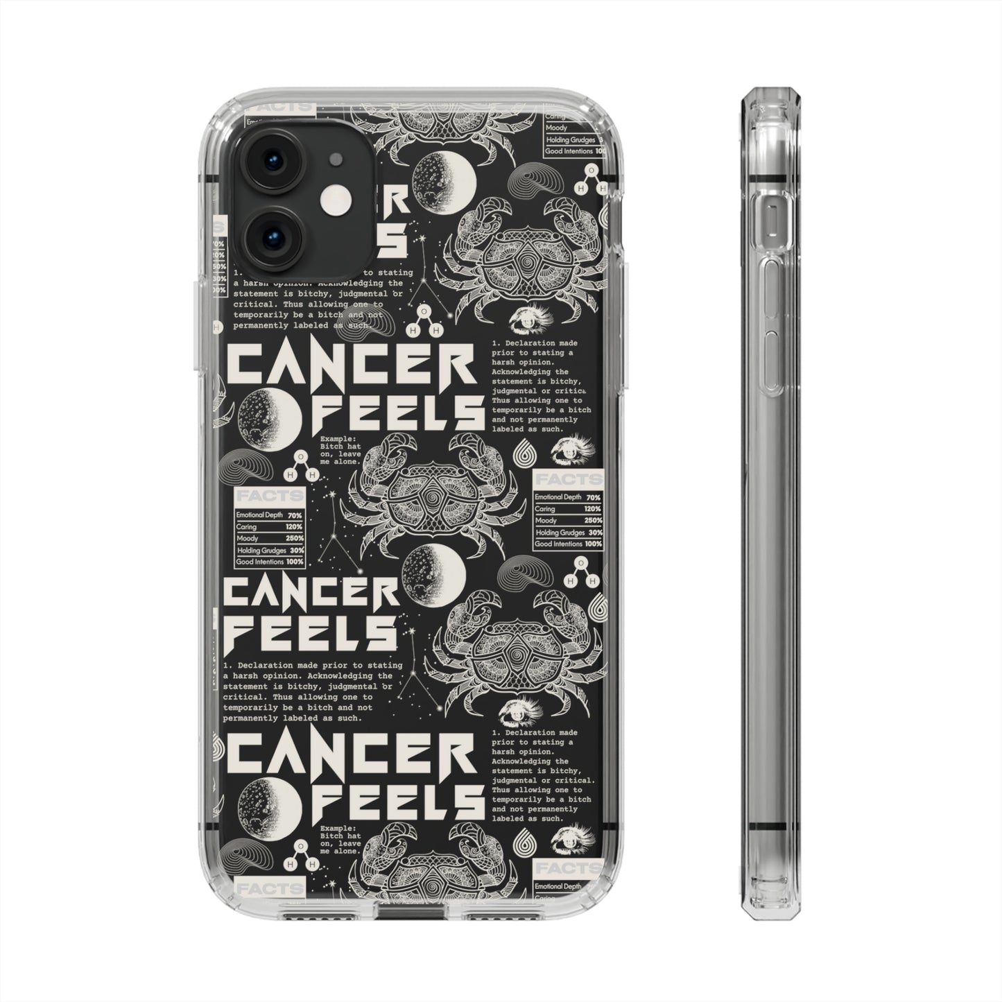 Cancer Clear Phone Case