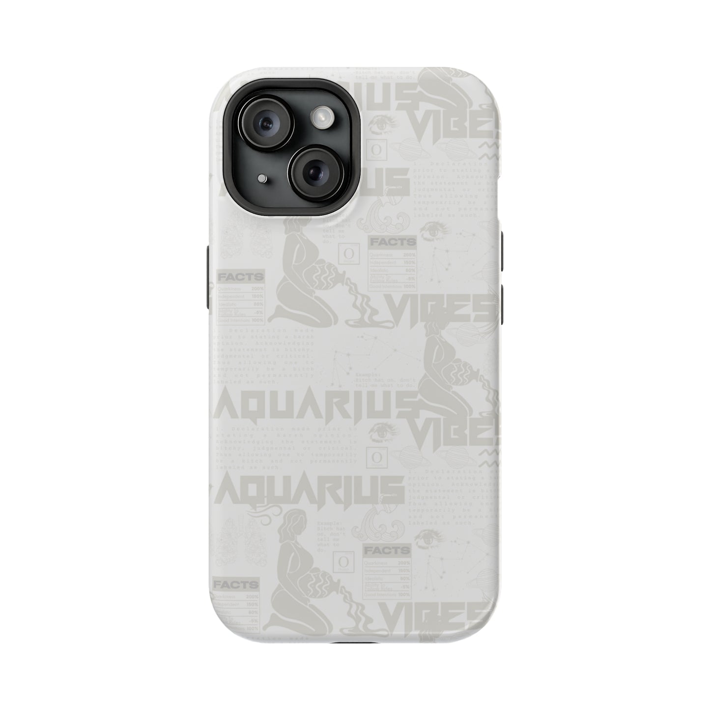 Aquarius Whiteout Phone Case