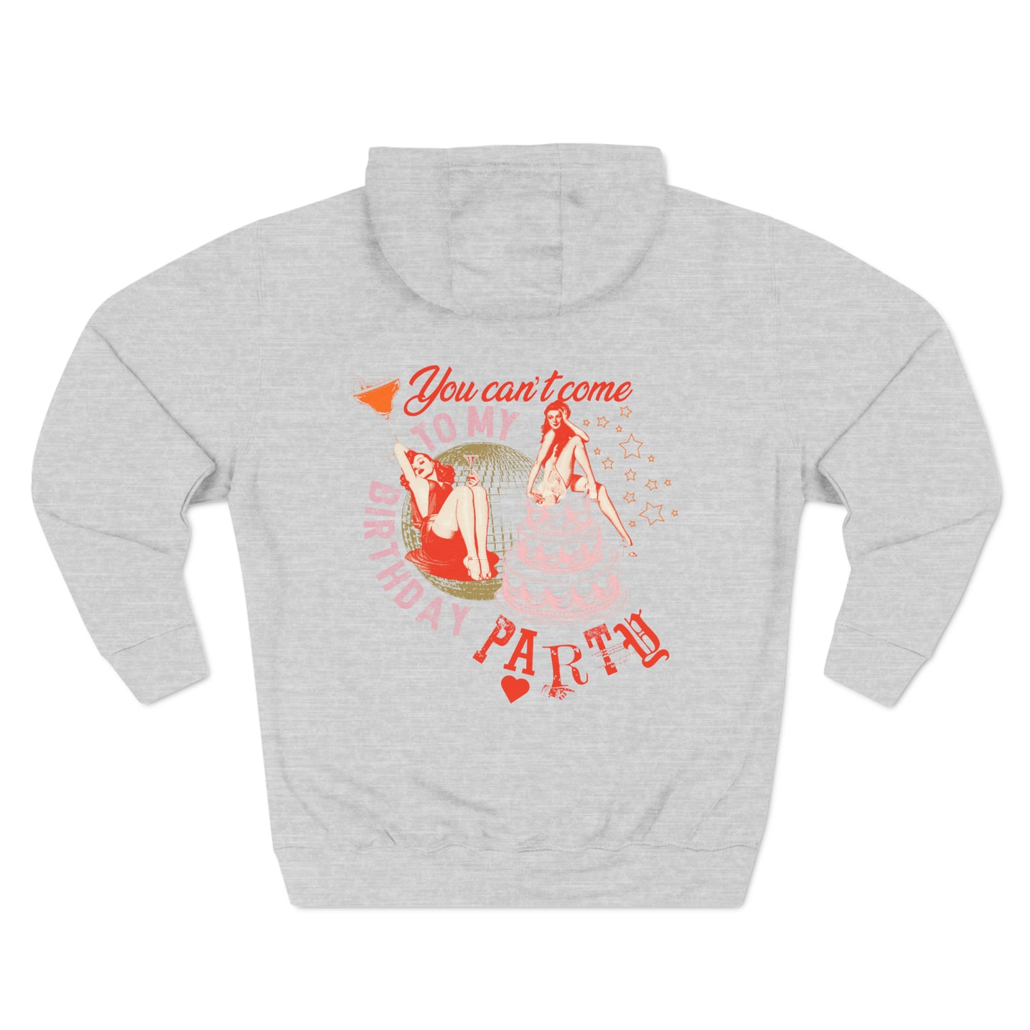 Birthday Party Hoodie - Red