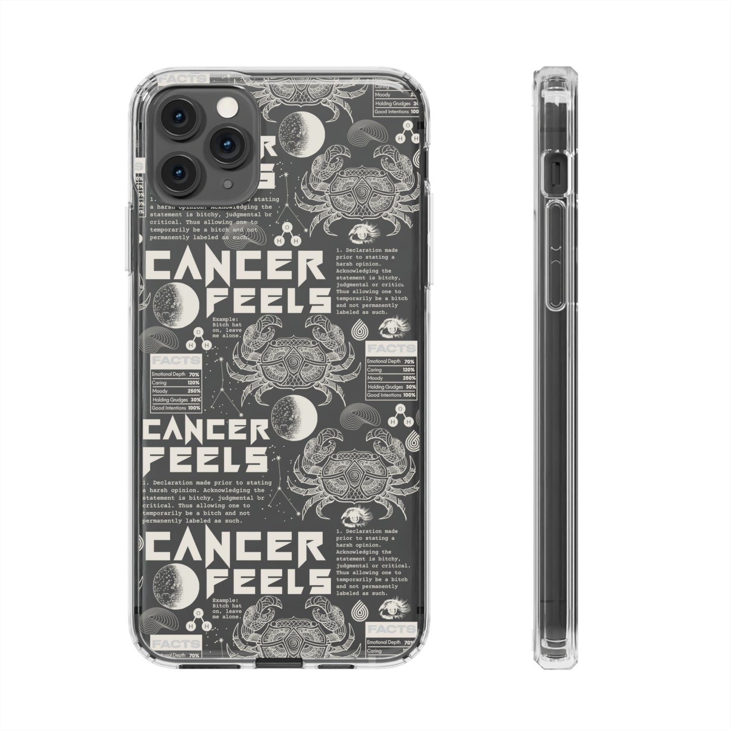 Cancer Clear Phone Case
