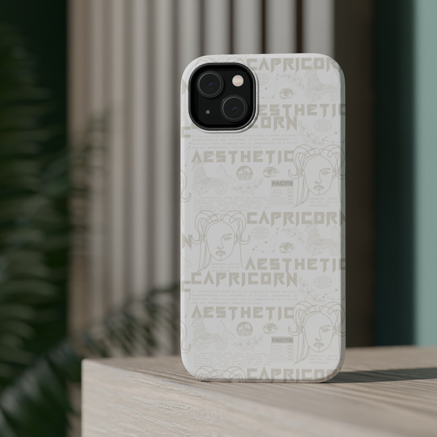 Capricorn Whiteout Phone Case