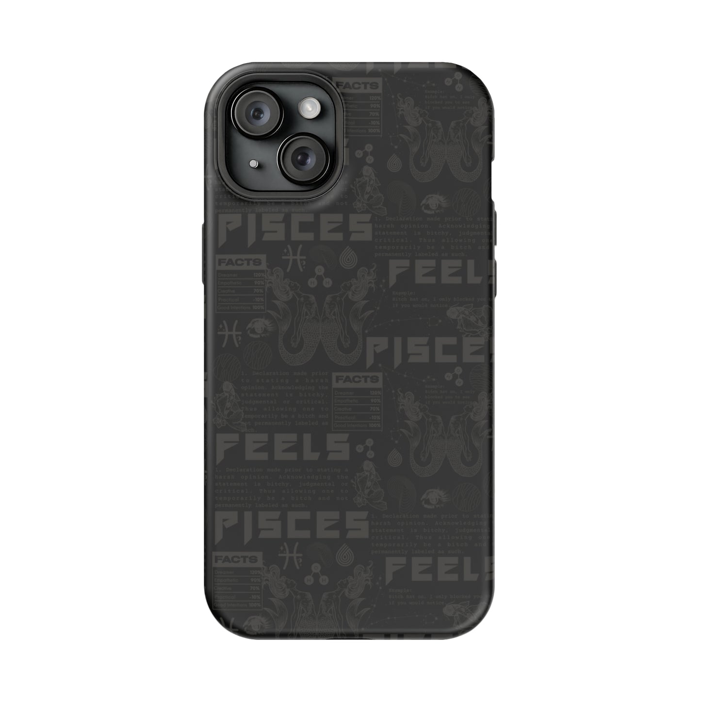 Pisces Blackout Phone Case