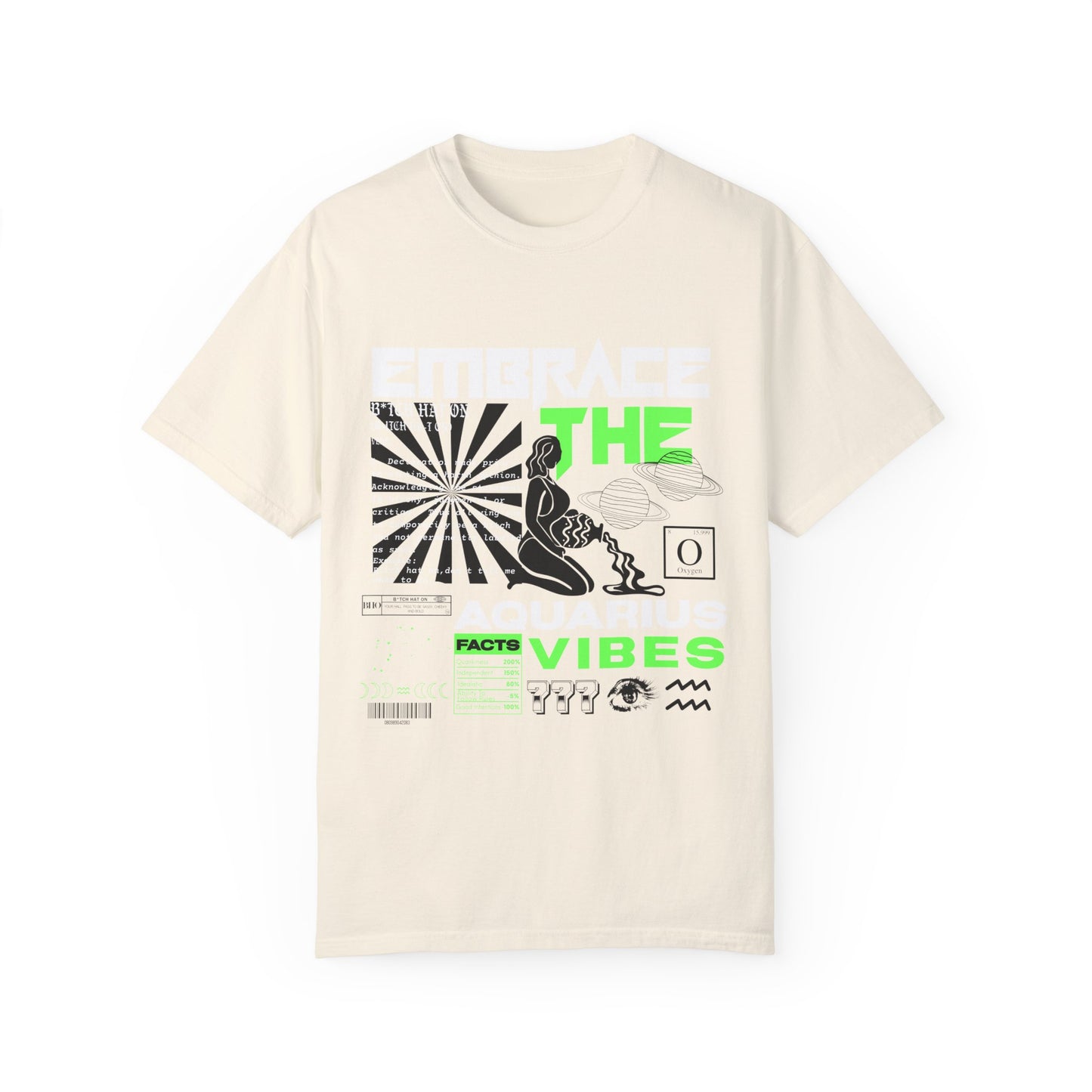 Aquarius Lime Tee