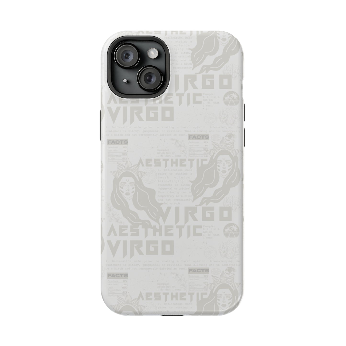 Virgo Whiteout Phone Case