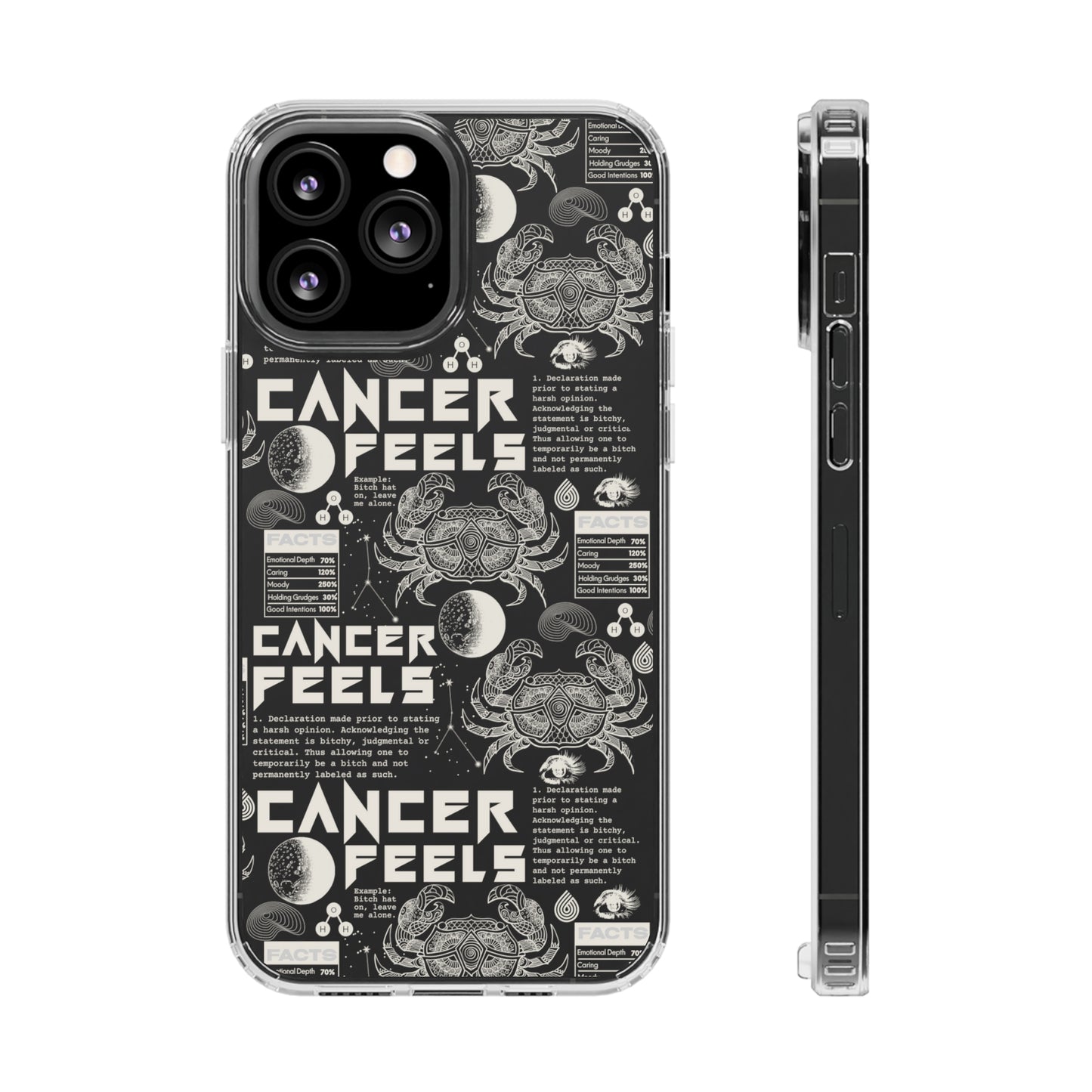 Cancer Clear Phone Case