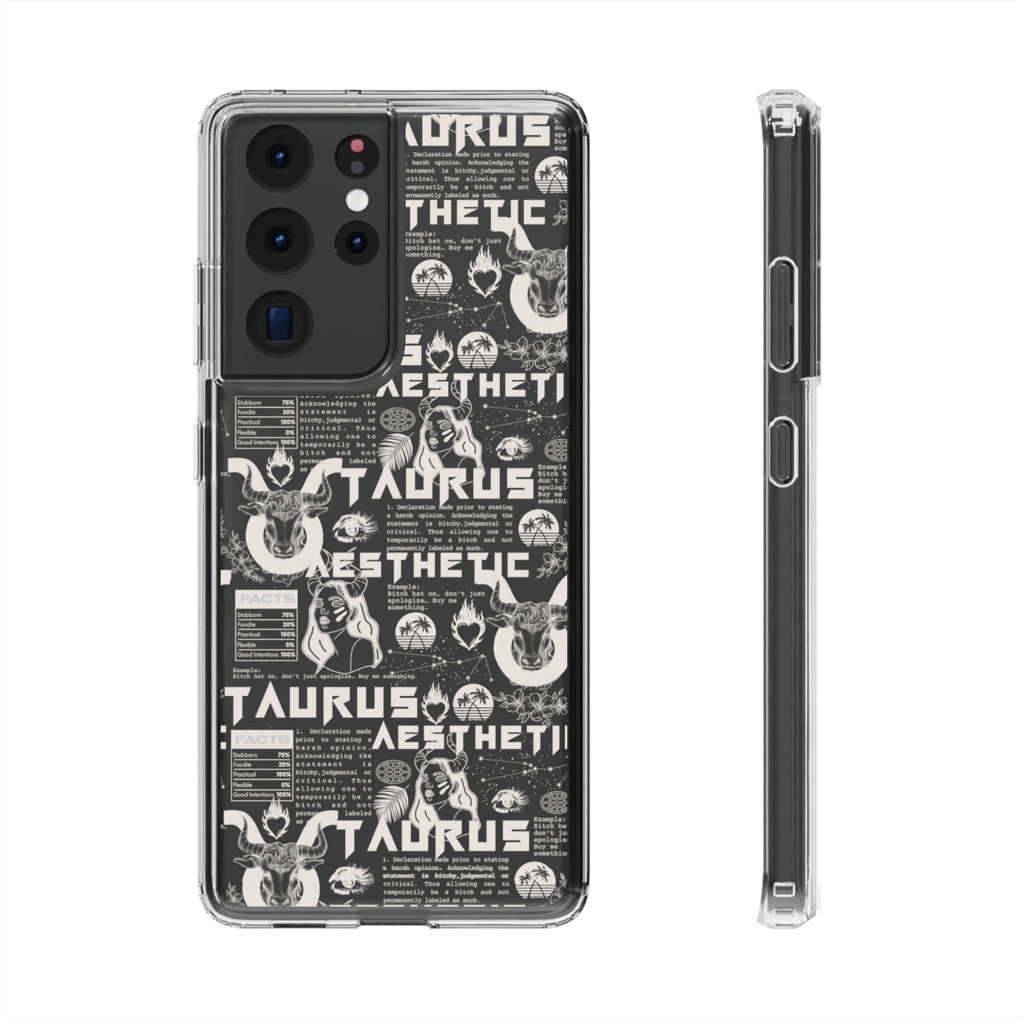 Taurus Clear Phone Case