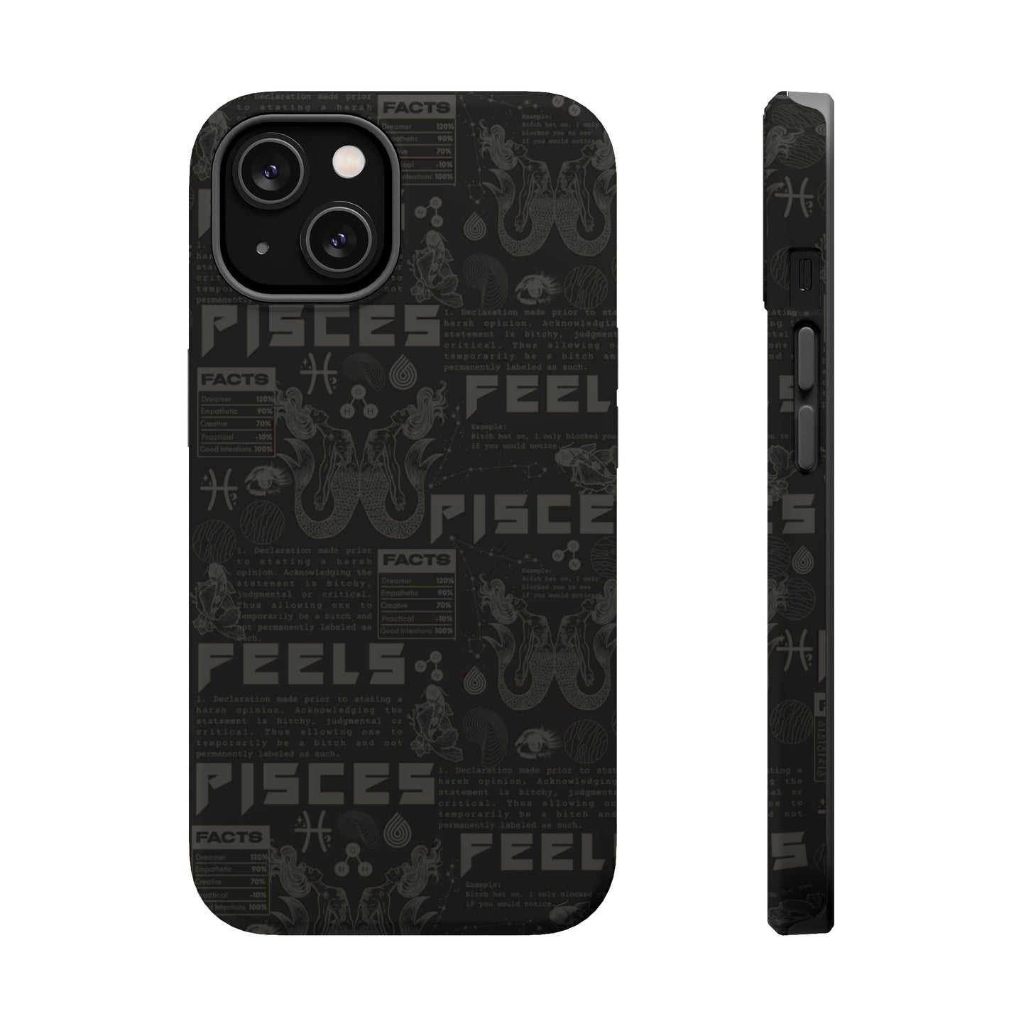 Pisces Blackout Phone Case