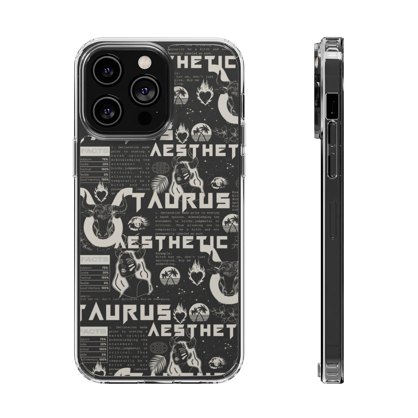 Taurus Clear Phone Case