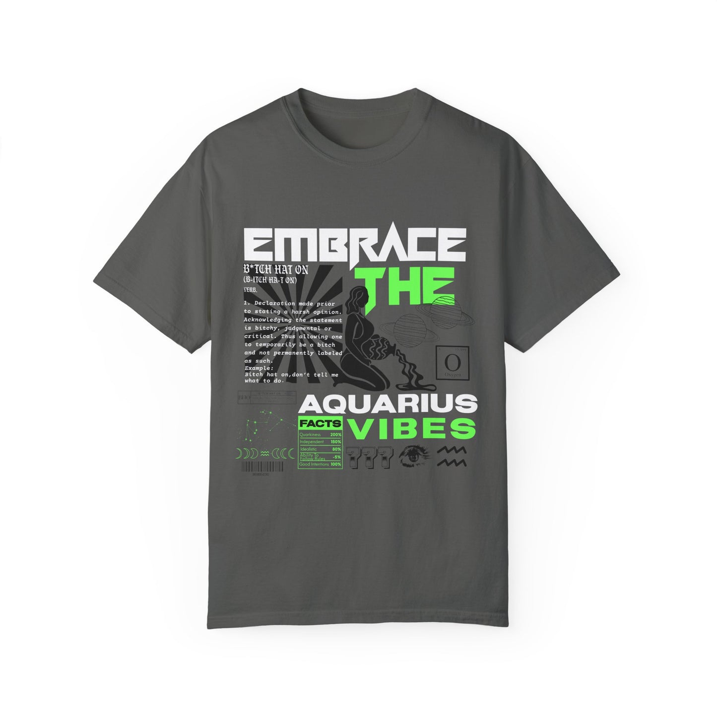 Aquarius Lime Tee