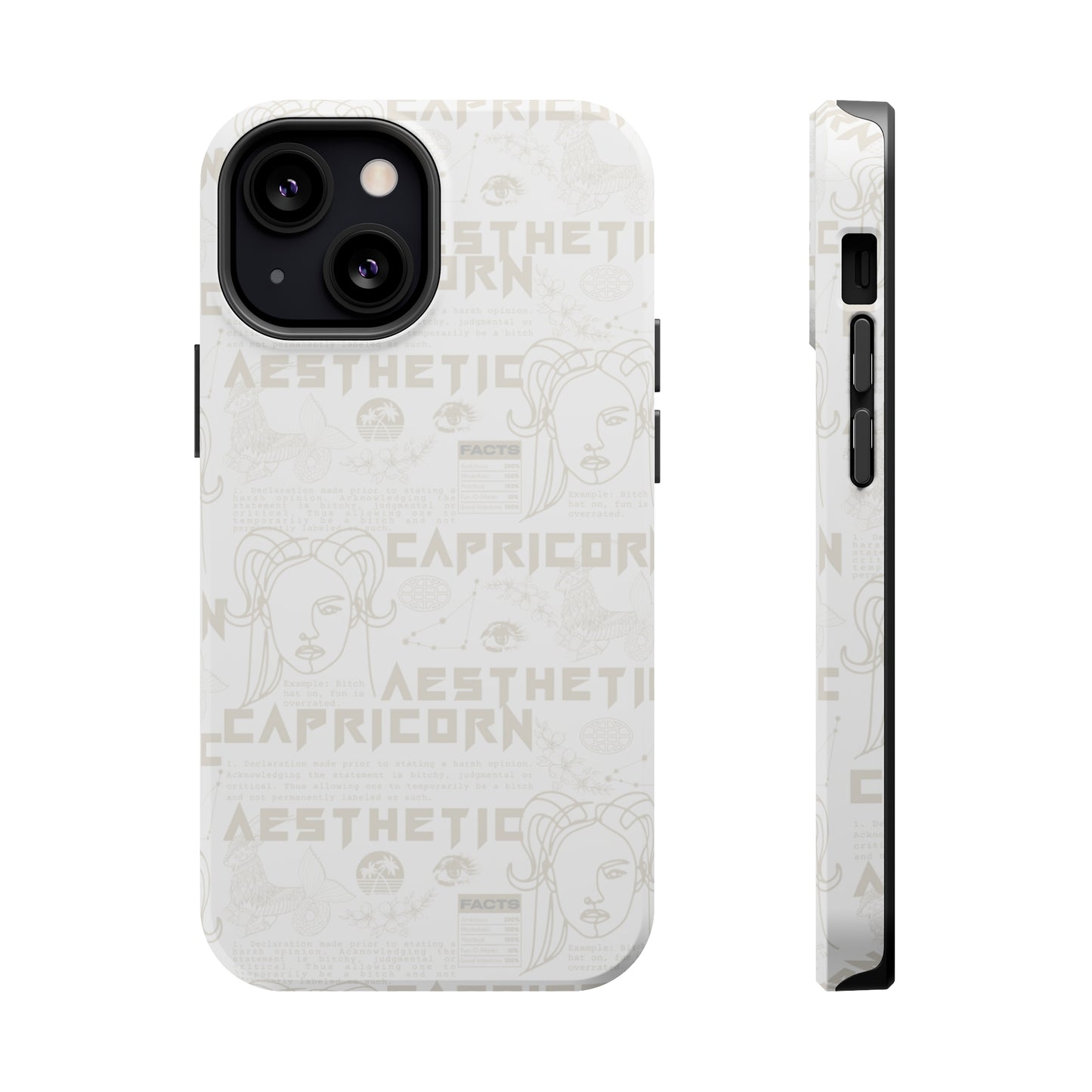 Capricorn Whiteout Phone Case