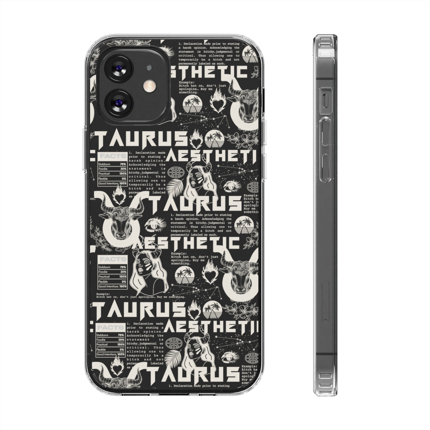 Taurus Clear Phone Case