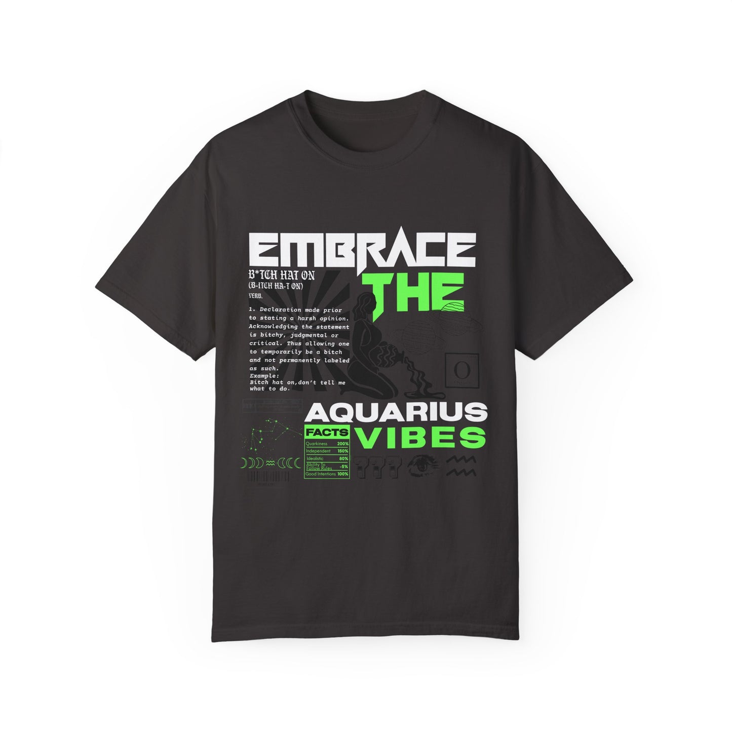 Aquarius Lime Tee