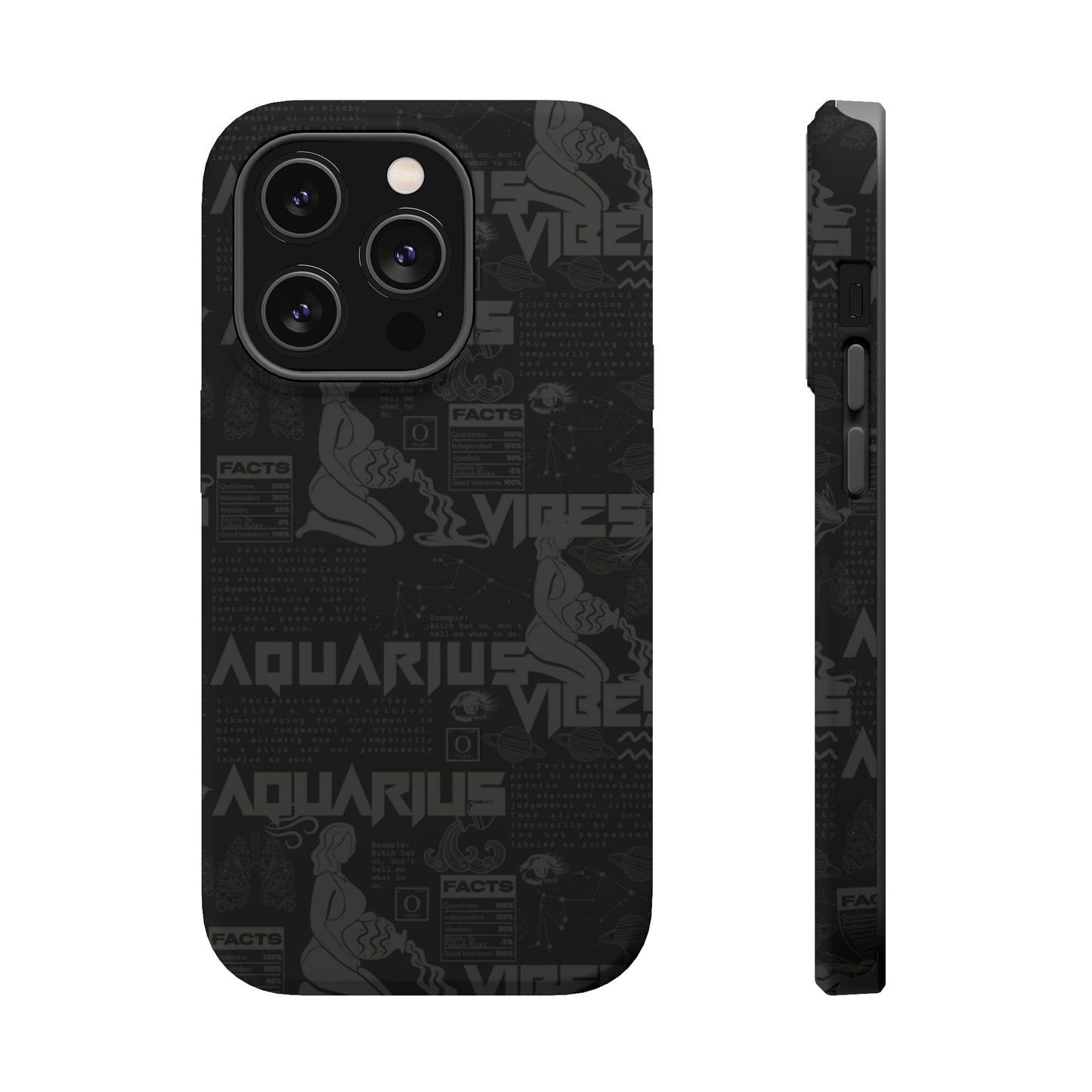 Aquarius Blackout Phone Case