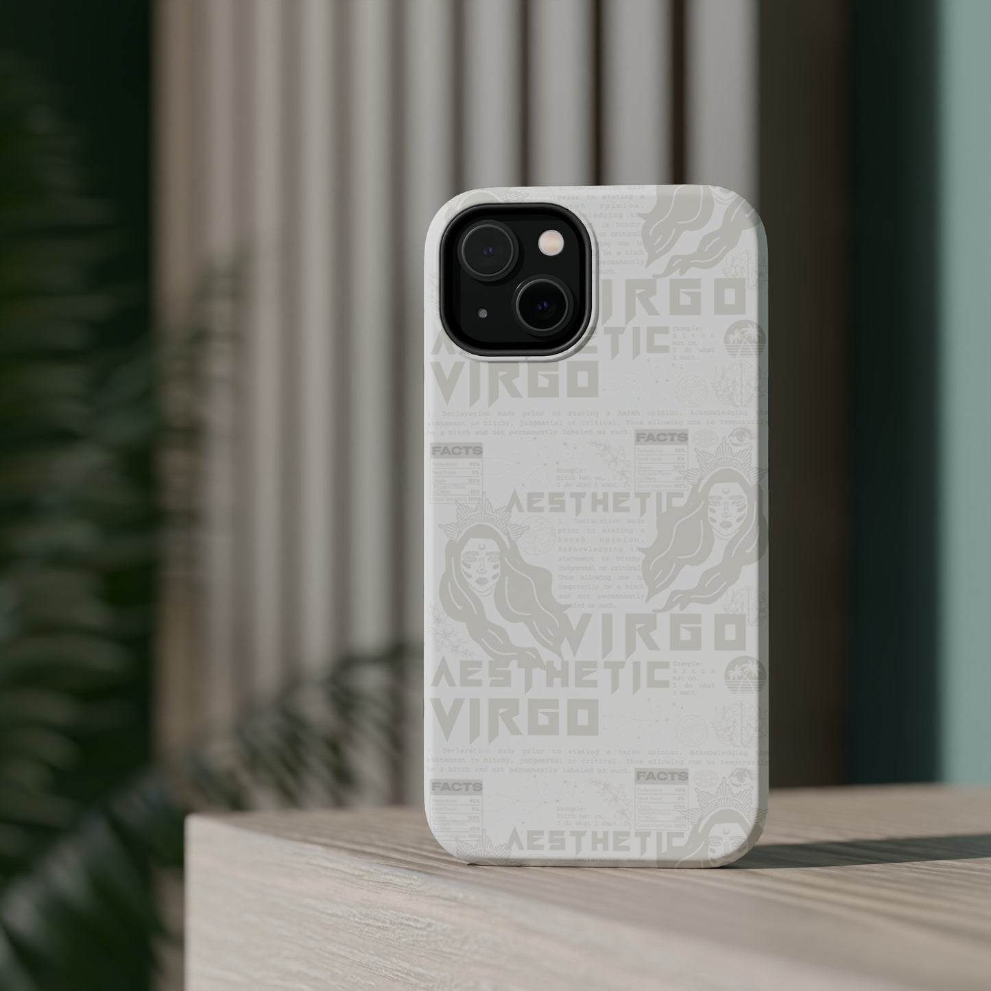 Virgo Whiteout Phone Case