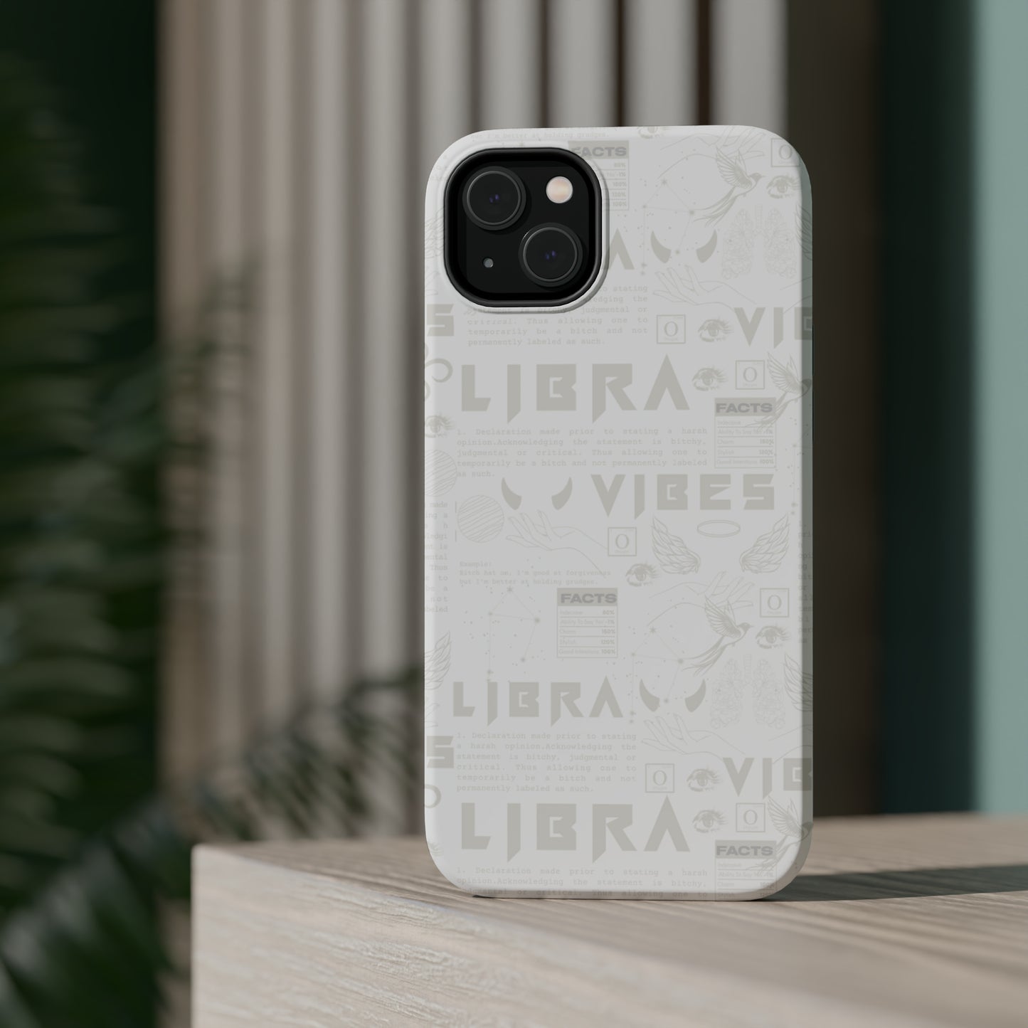 Libra Whiteout Phone Case