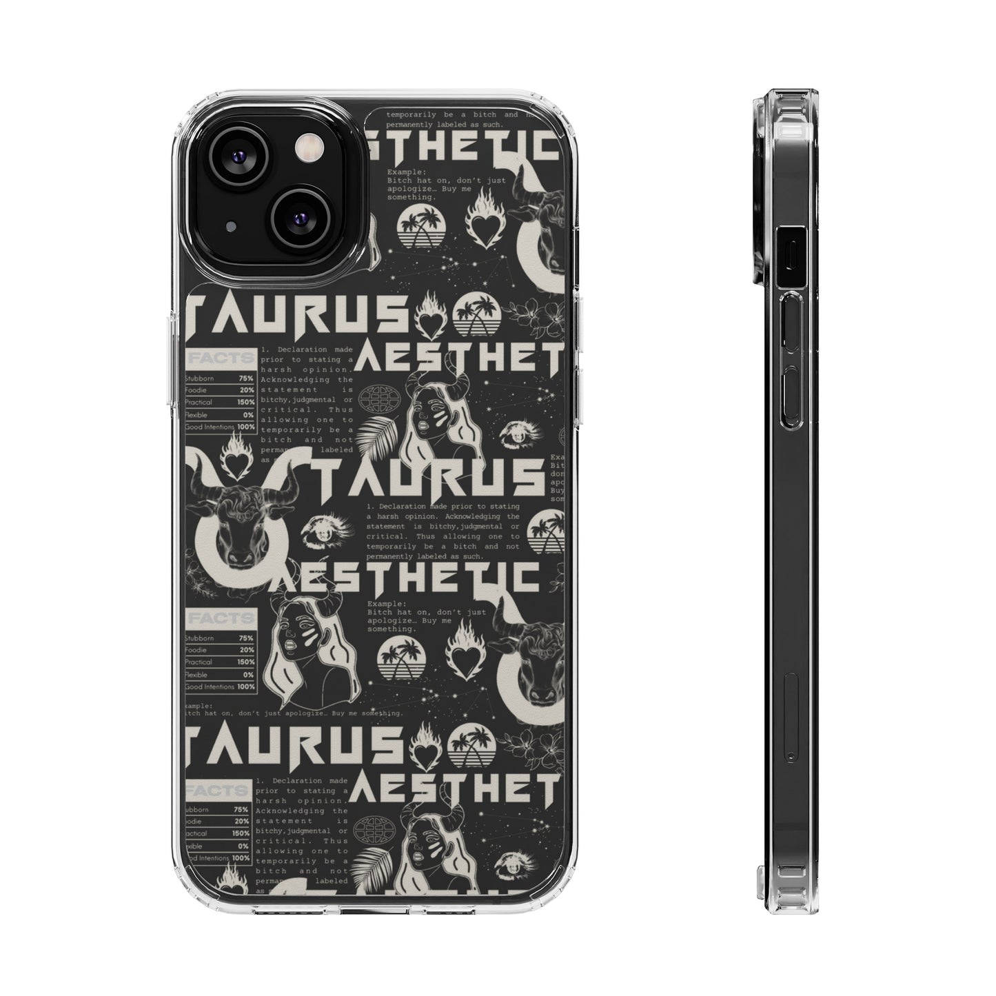 Taurus Clear Phone Case