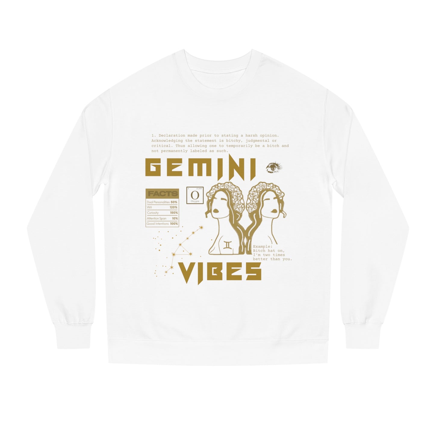 Gemini Golden Crewneck