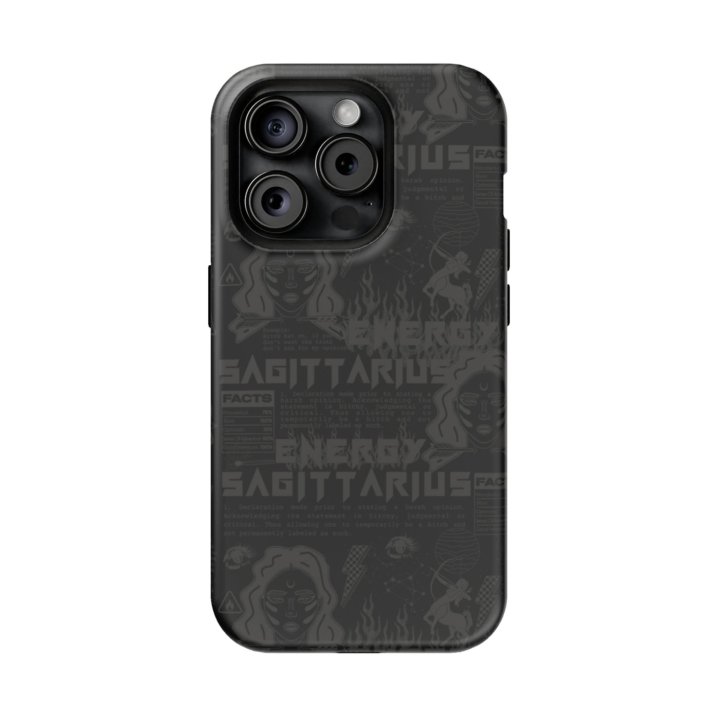 Sagittarius Blackout Phone Case