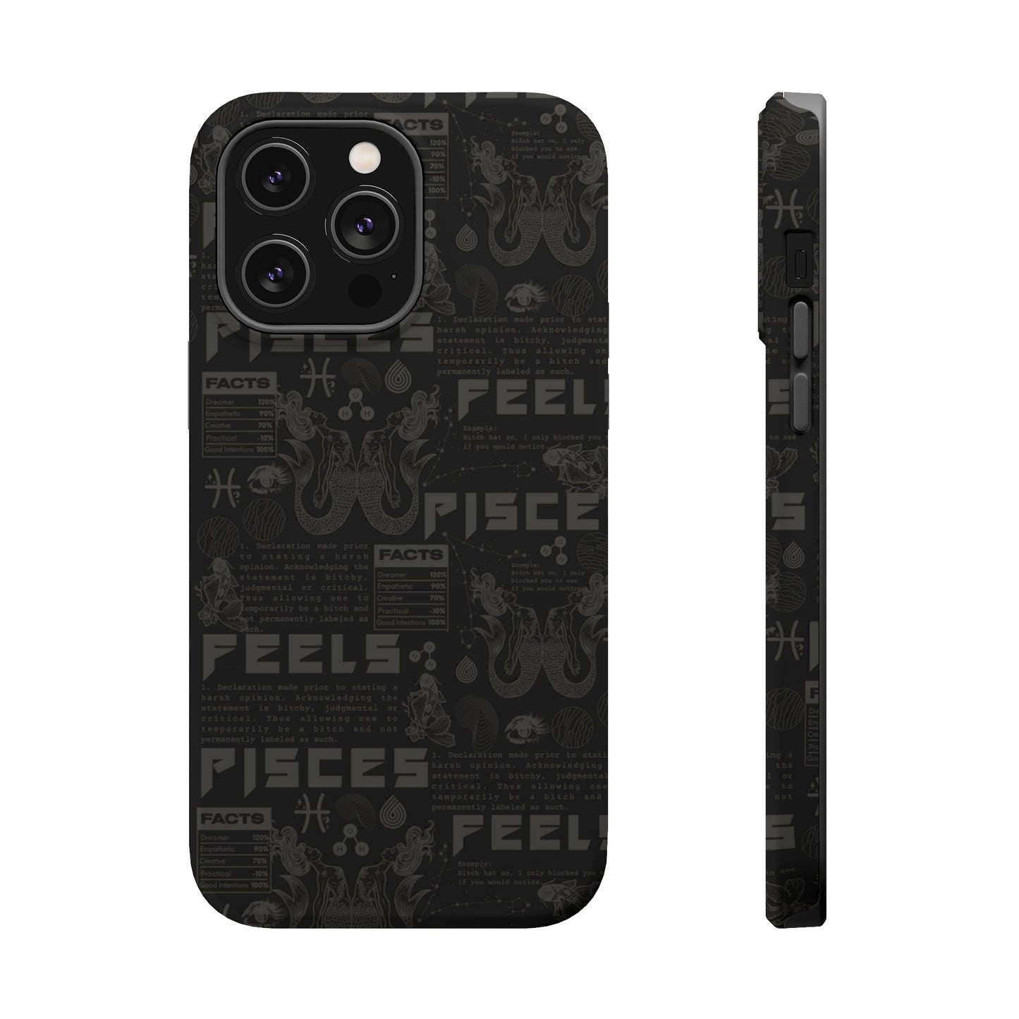 Pisces Blackout Phone Case