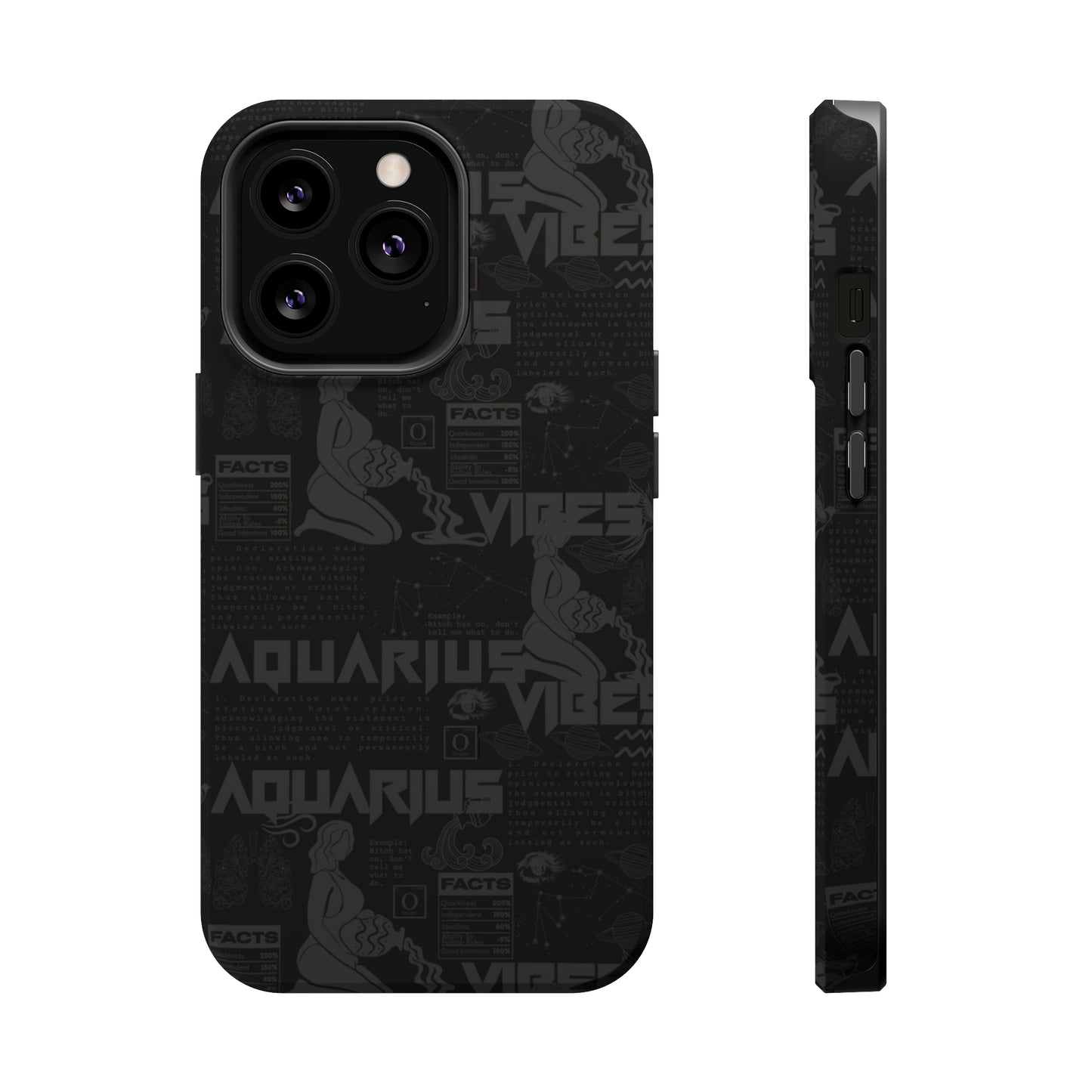 Aquarius Blackout Phone Case