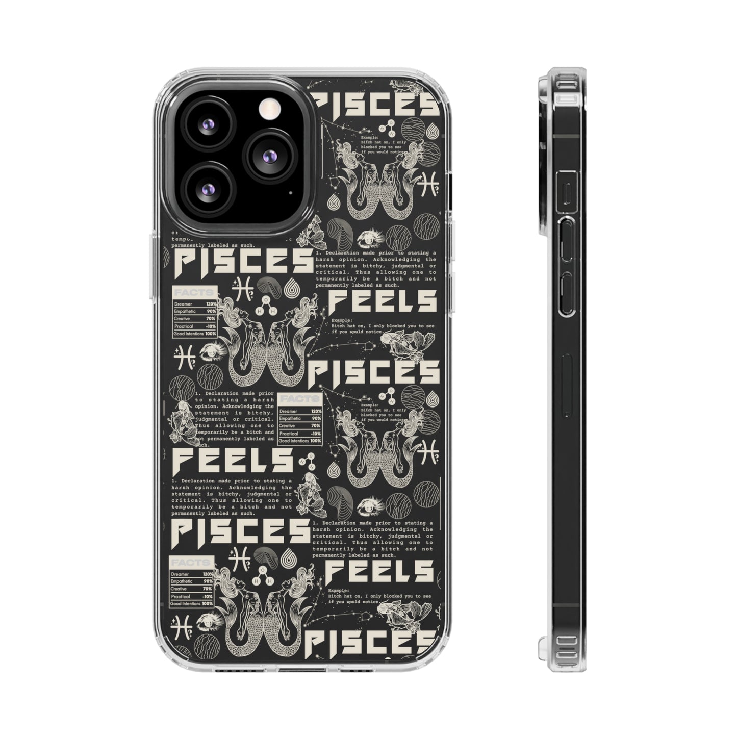 Pieces Clear Phone Case
