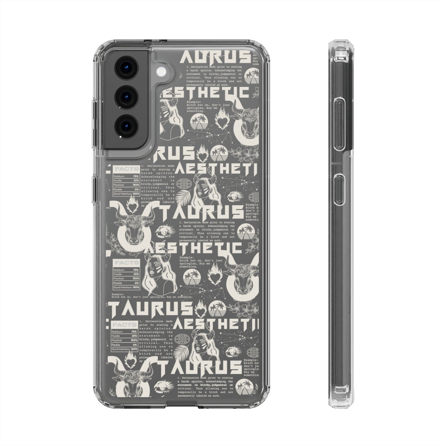 Taurus Clear Phone Case