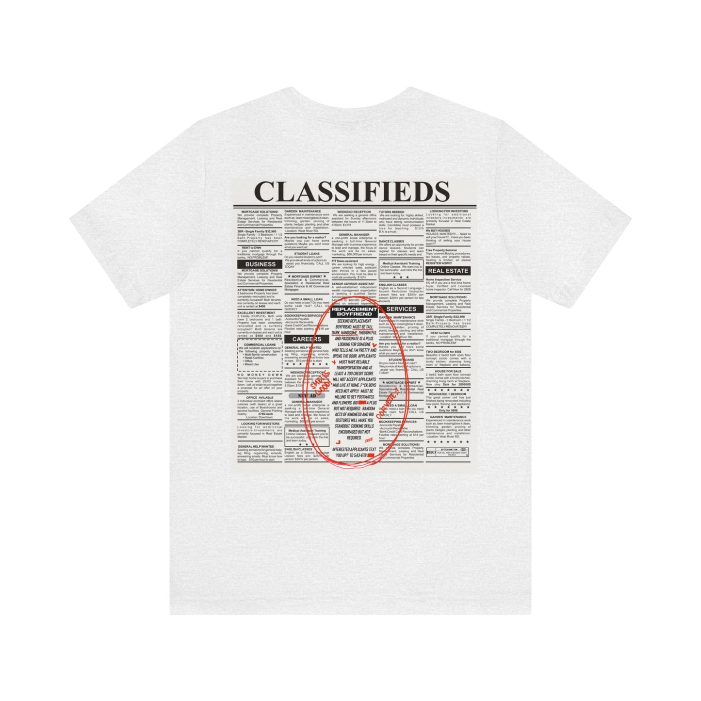 Classified Ad Tee
