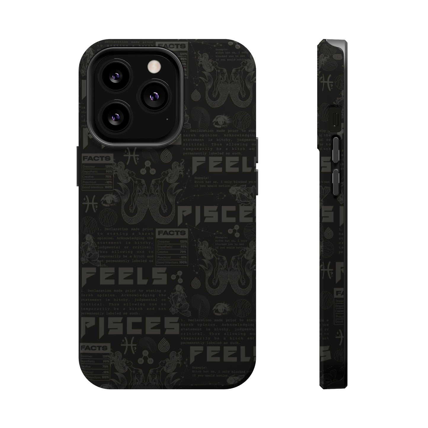 Pisces Blackout Phone Case