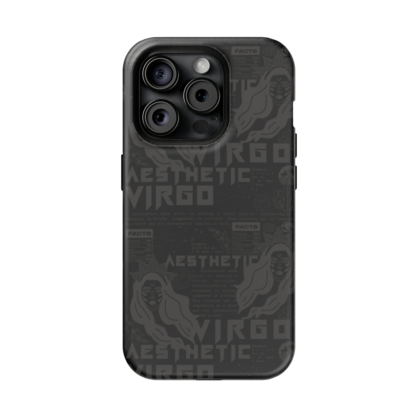 Virgo Blackout Phone Case
