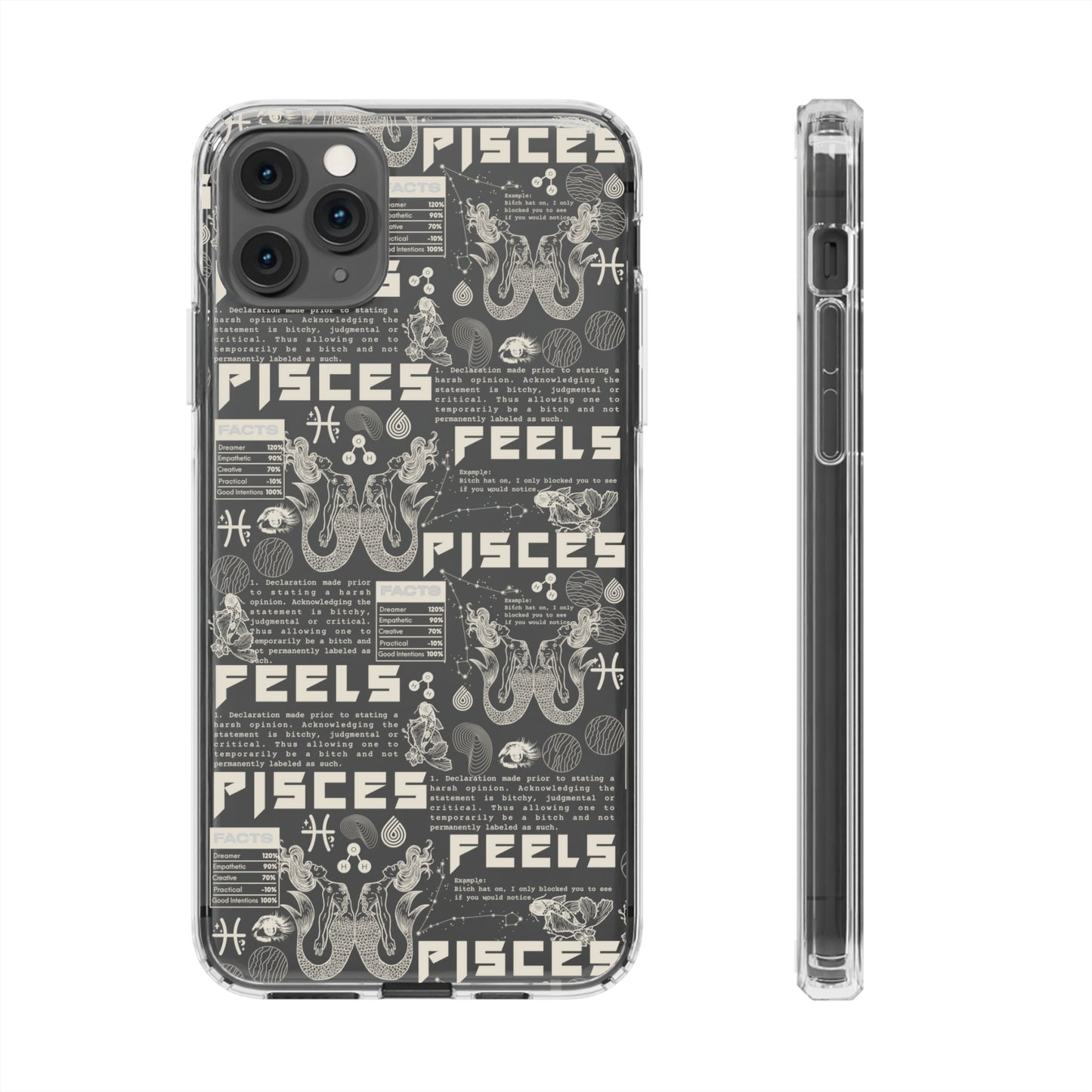 Pieces Clear Phone Case