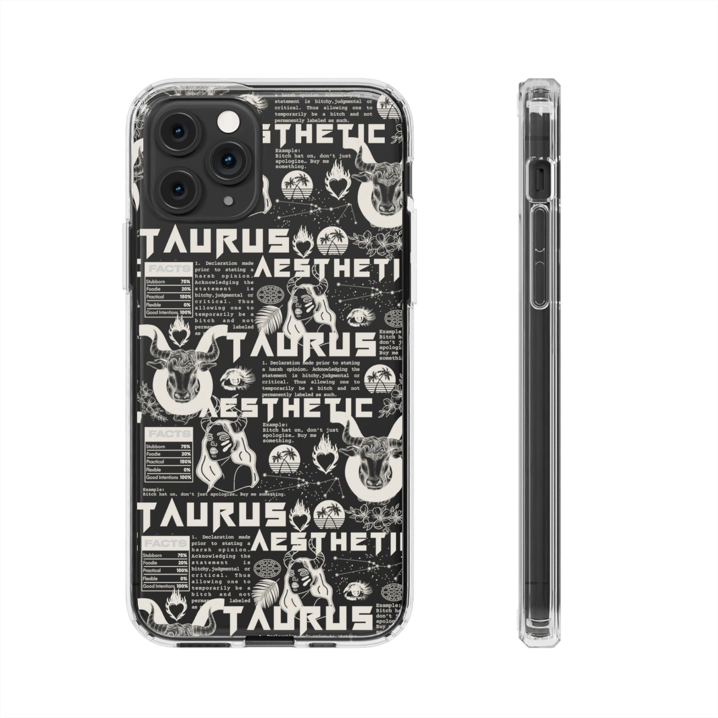 Taurus Clear Phone Case