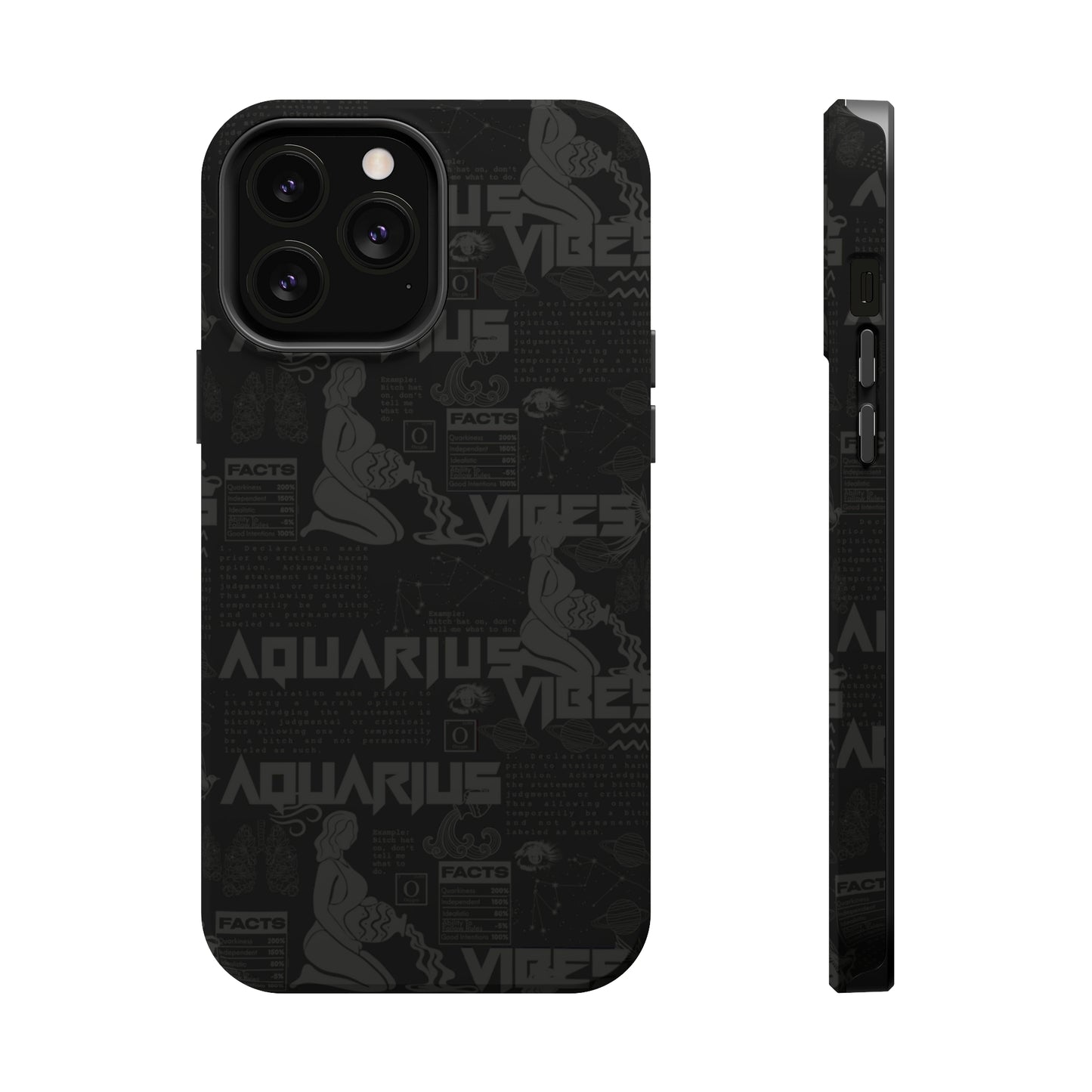 Aquarius Blackout Phone Case