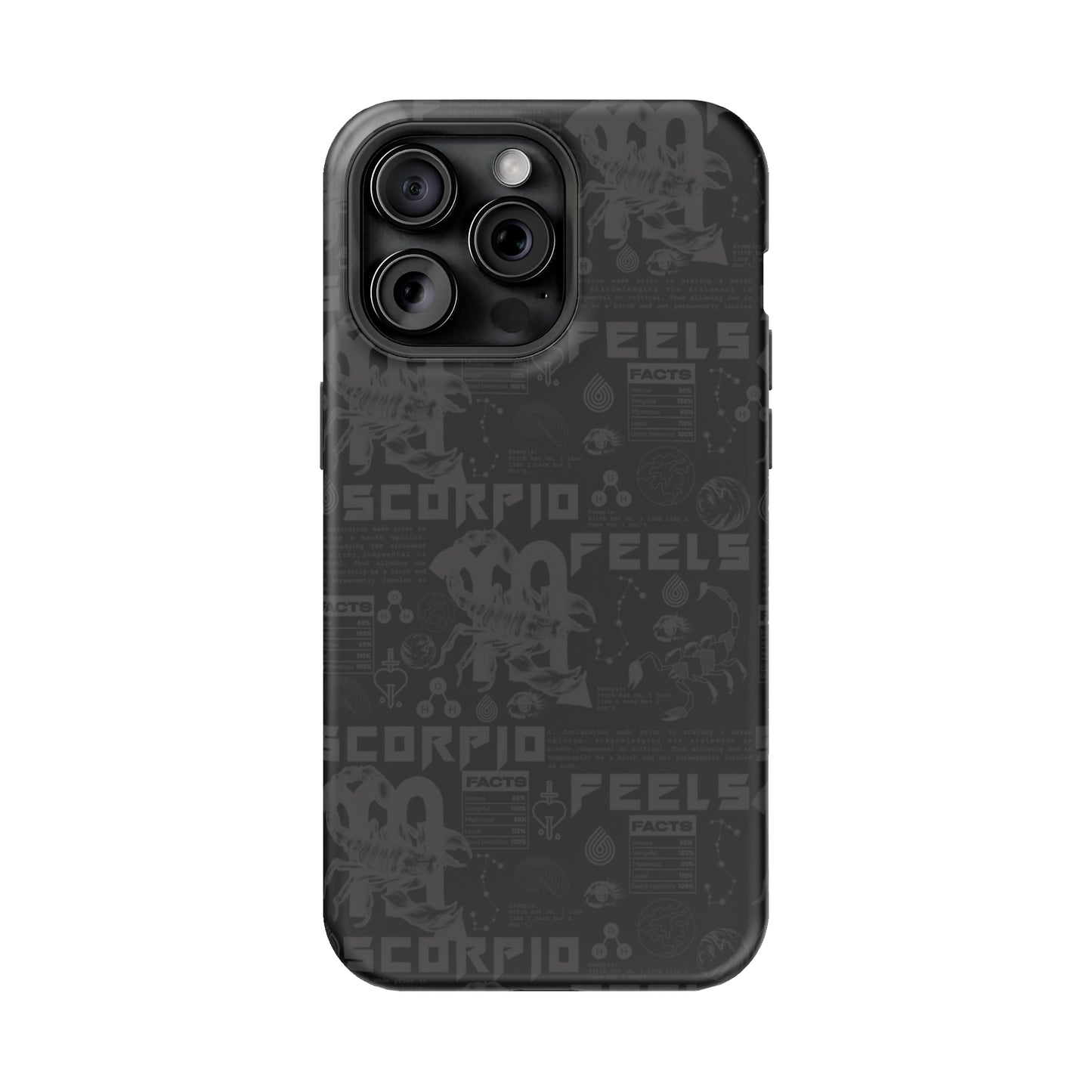Scorpio Blackout Phone Case